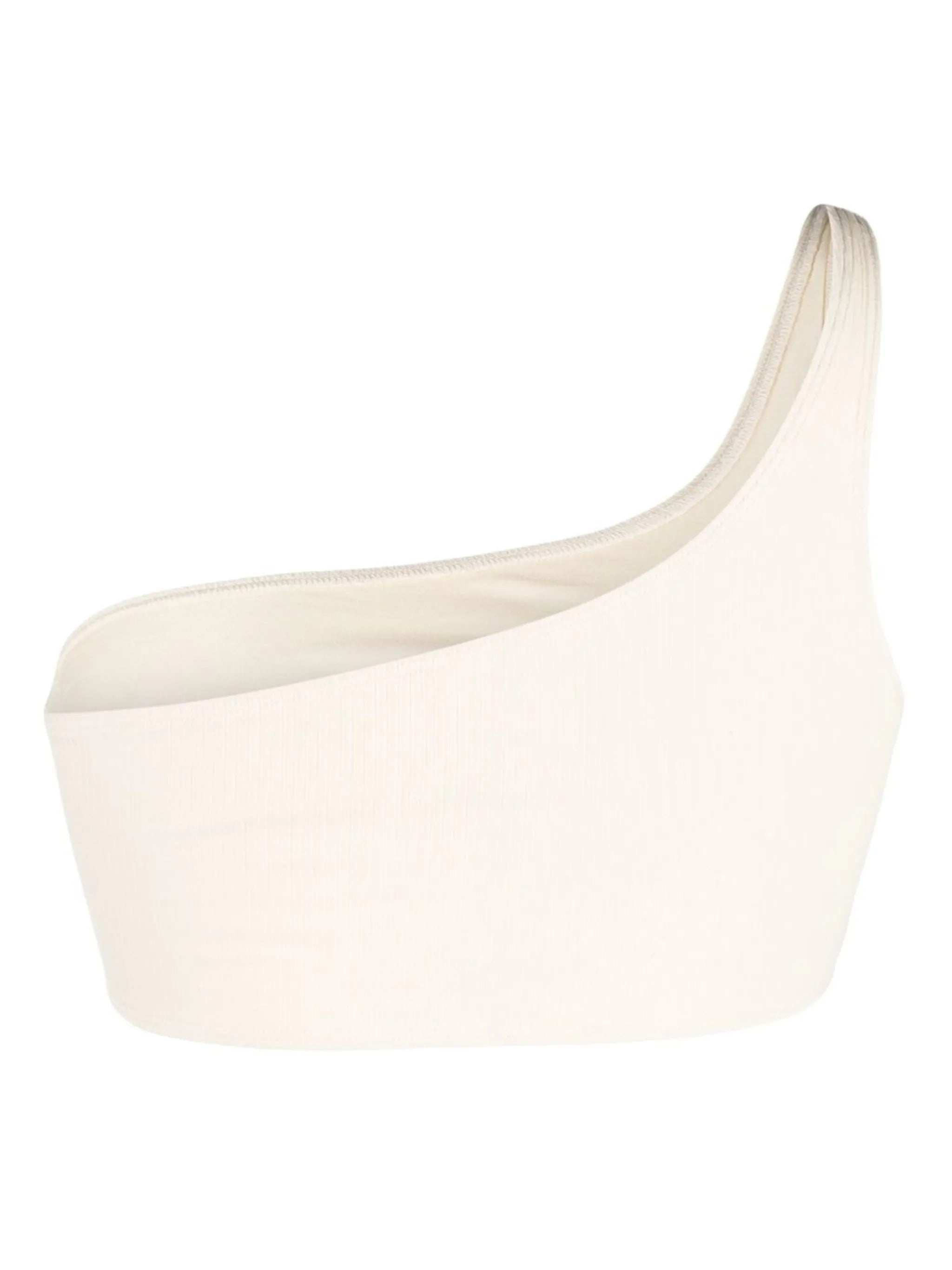 Una one-shoulder bra
