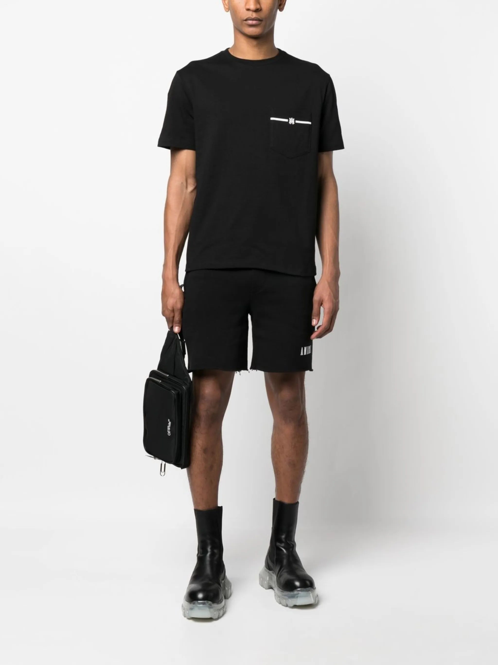 logo-print cotton T-shirt