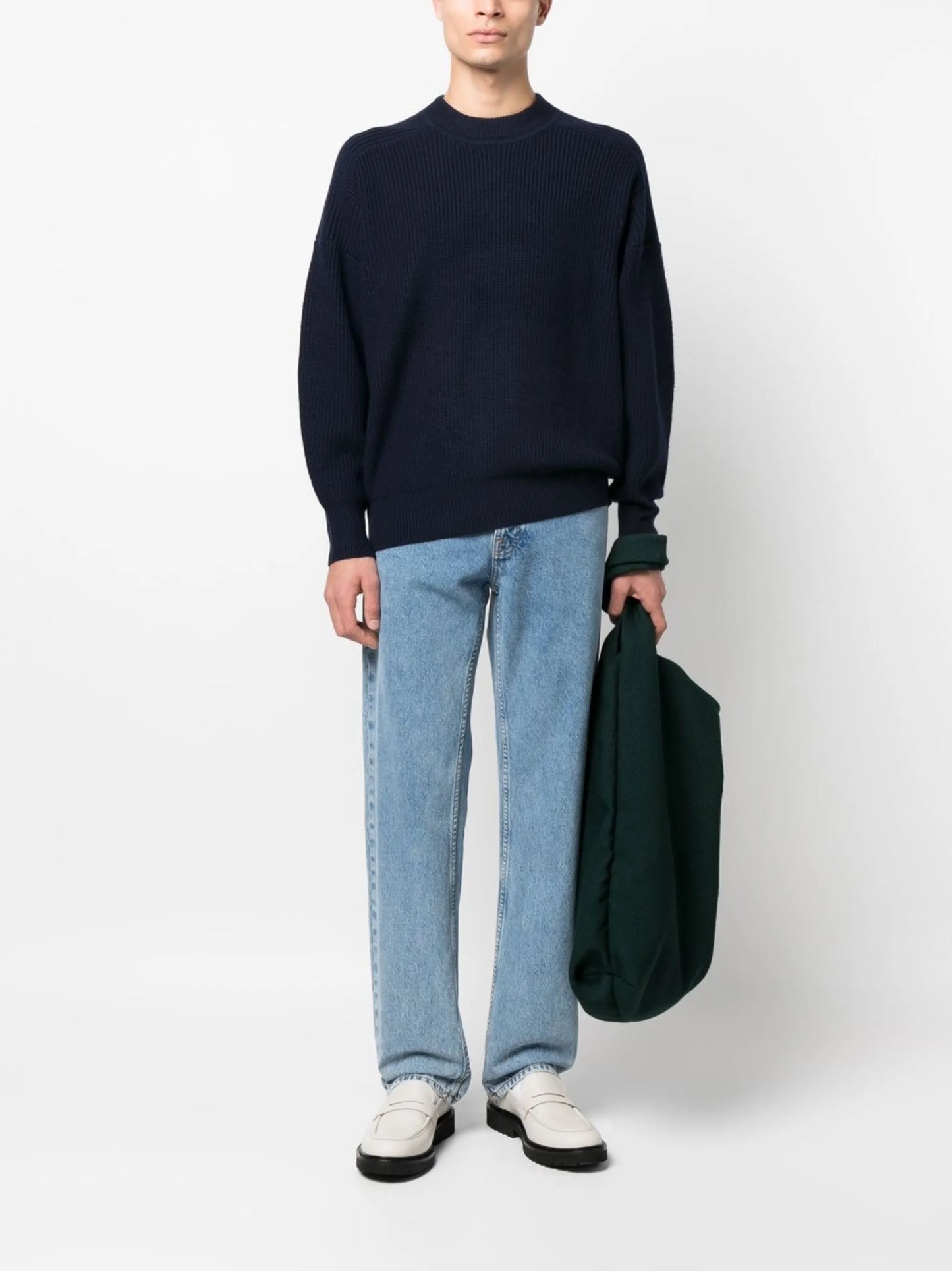 Barry purl-knit jumper