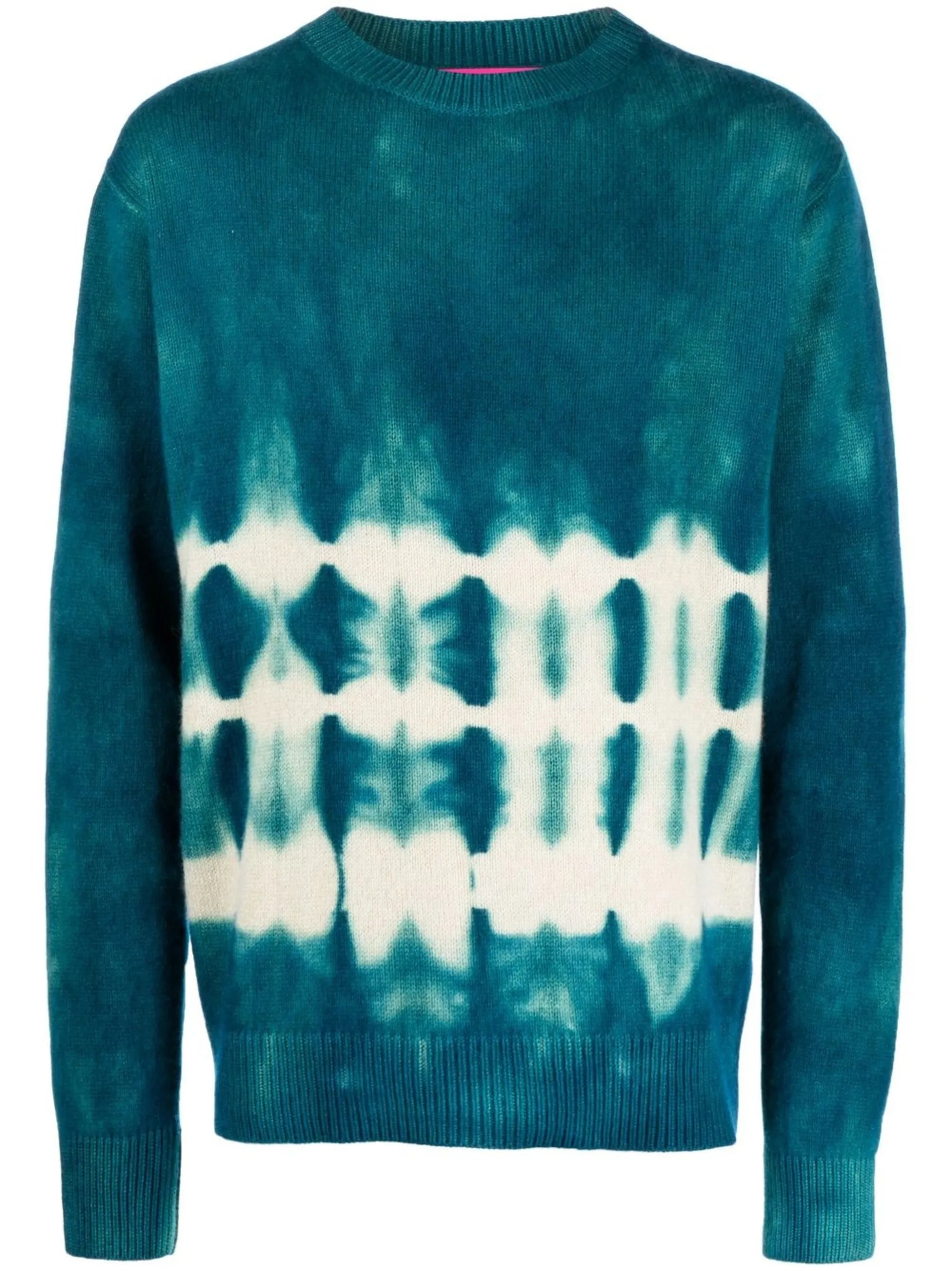 tie-dye cashmere jumper