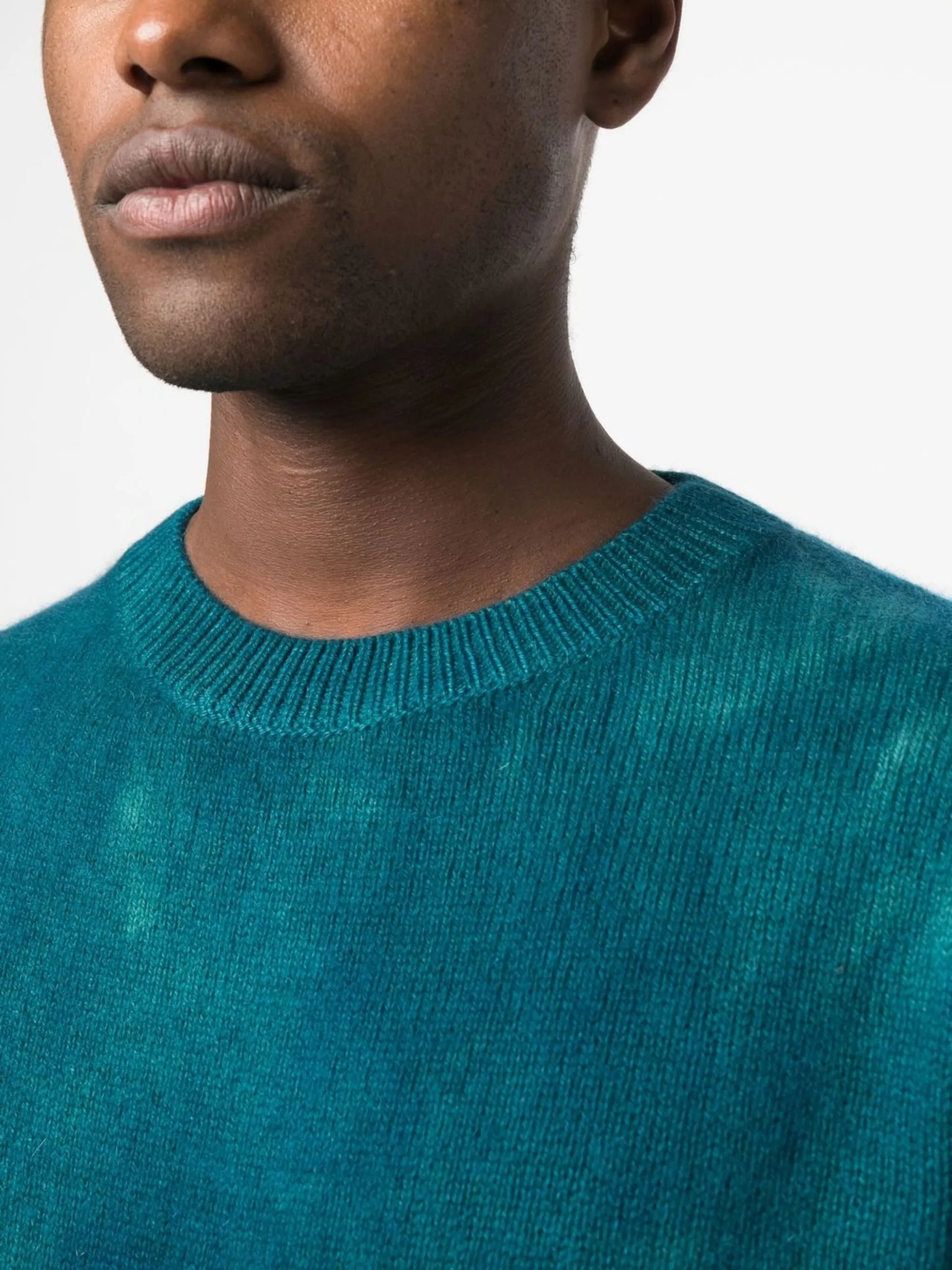 tie-dye cashmere jumper