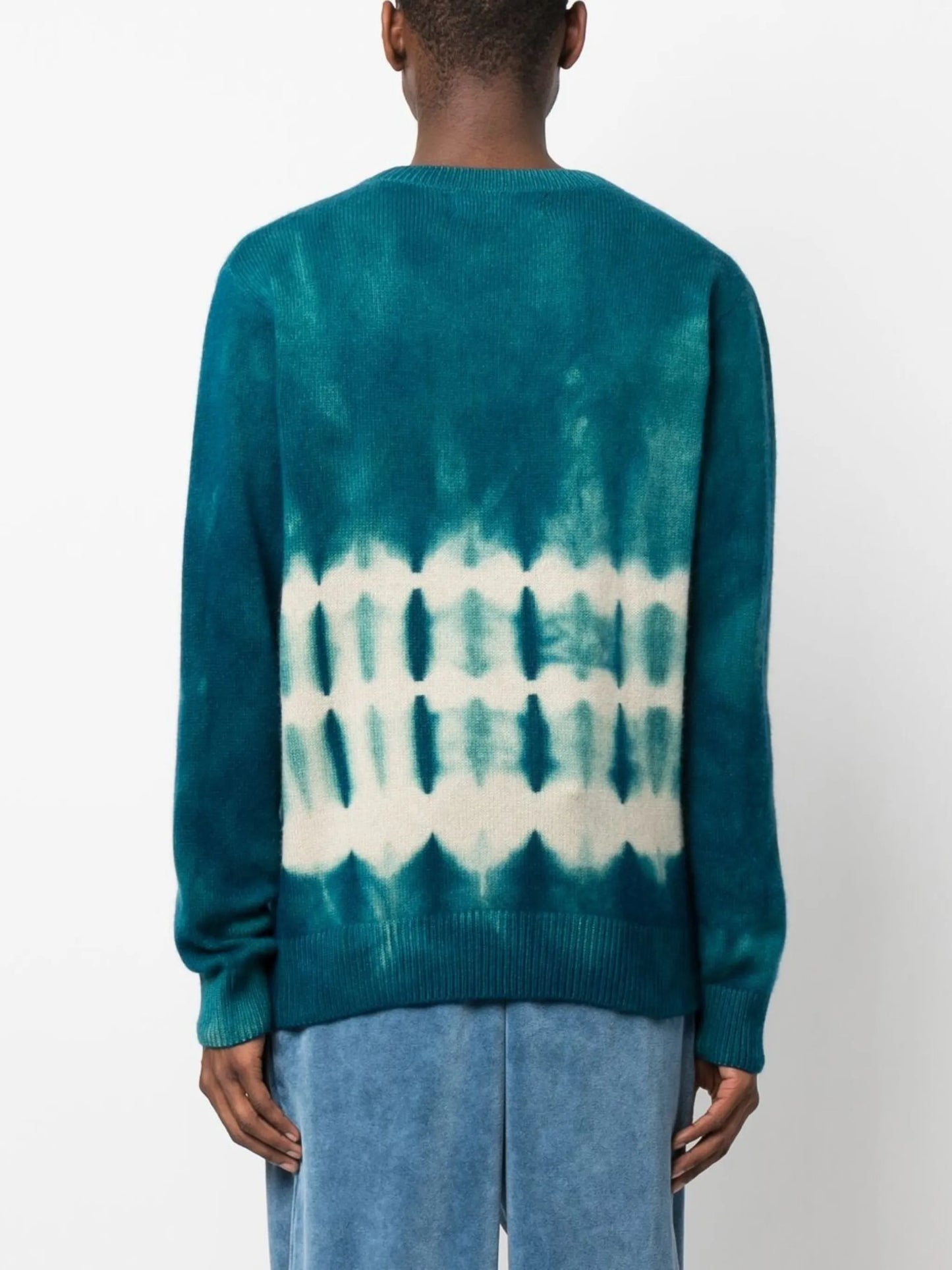 tie-dye cashmere jumper