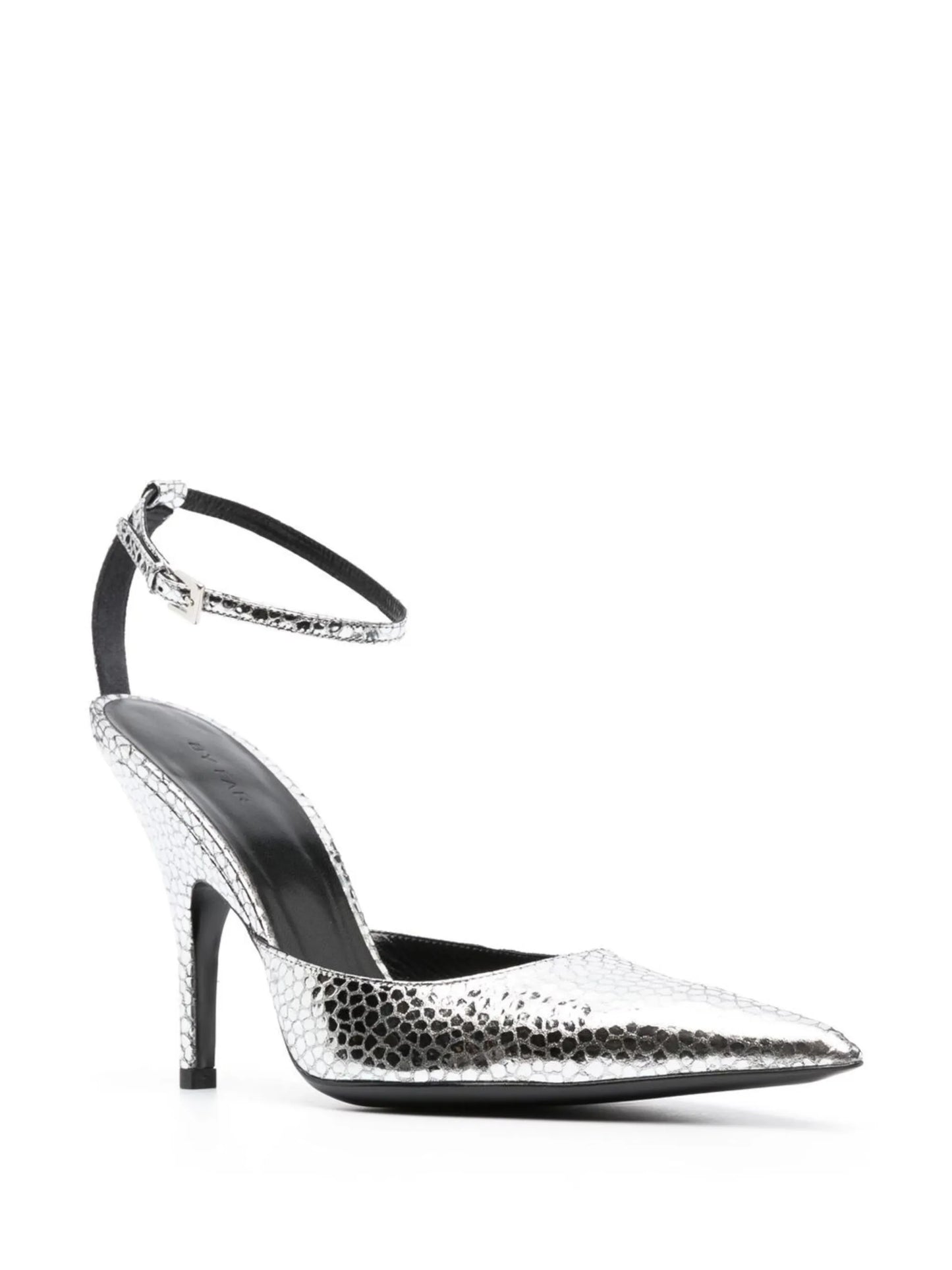 Eliza 115mm ankle-strap pumps