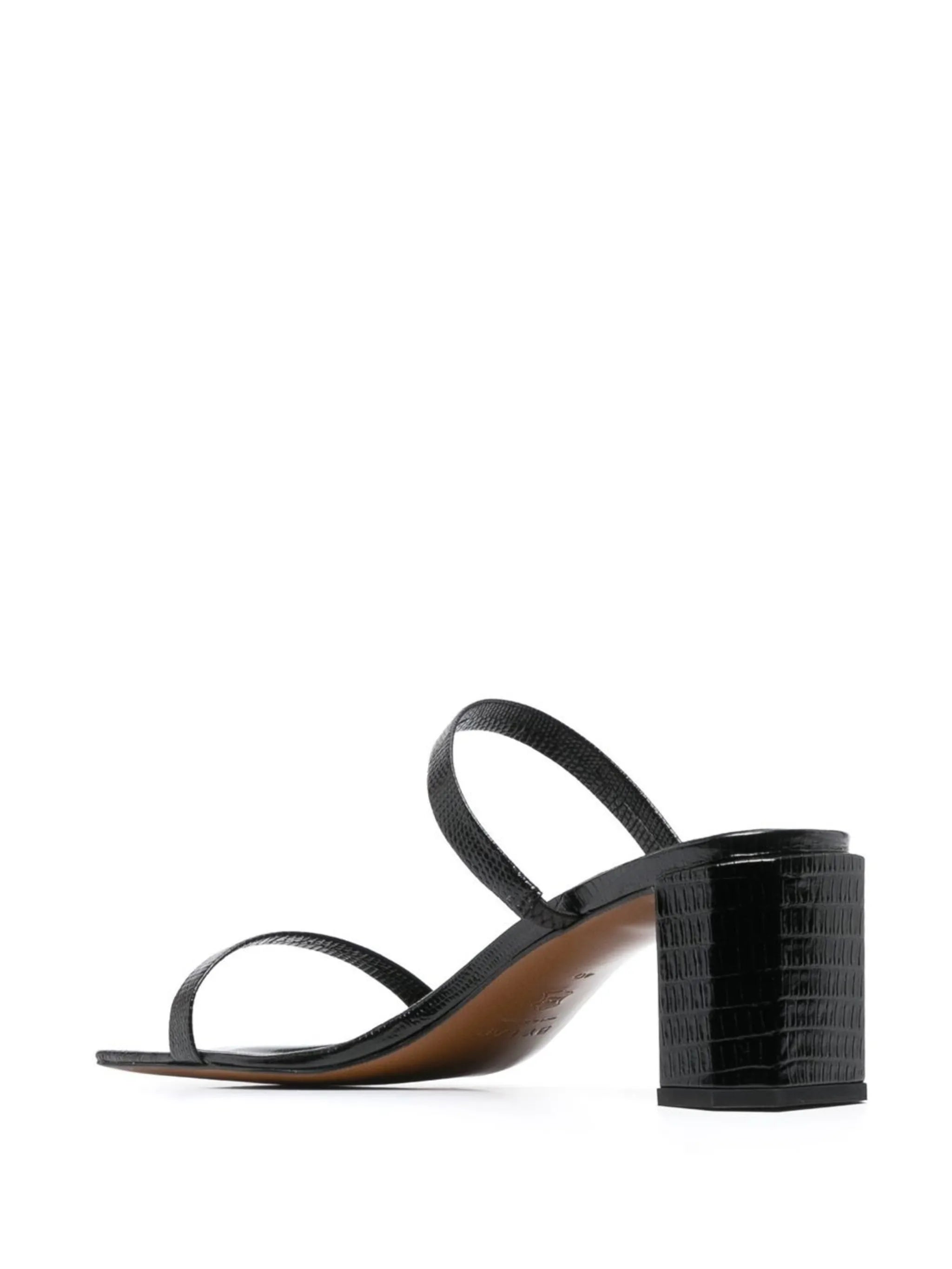 Tanya 60mm double-strap square-toe sandals