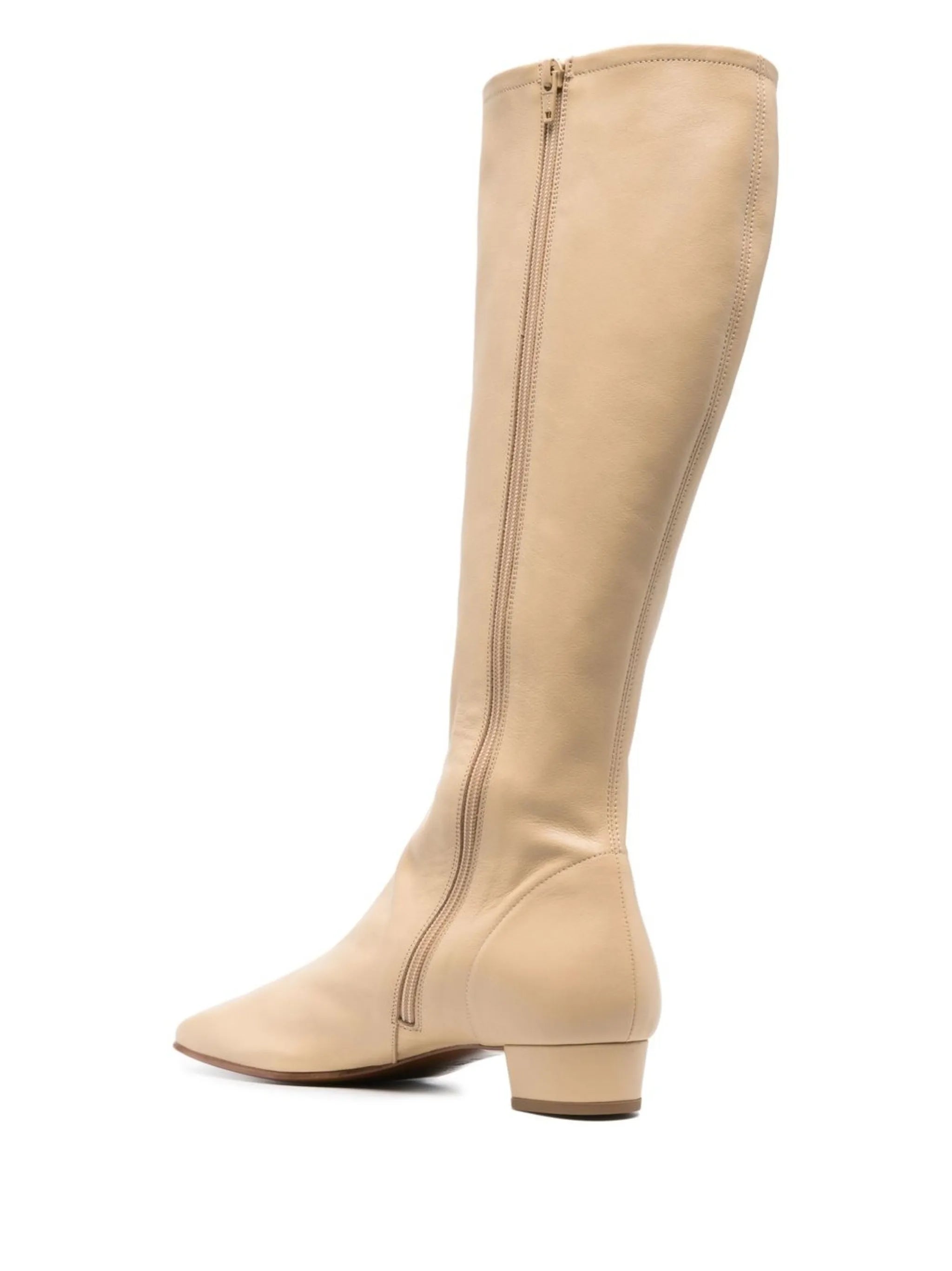 Edie Kraft nappa leather 30mm boots