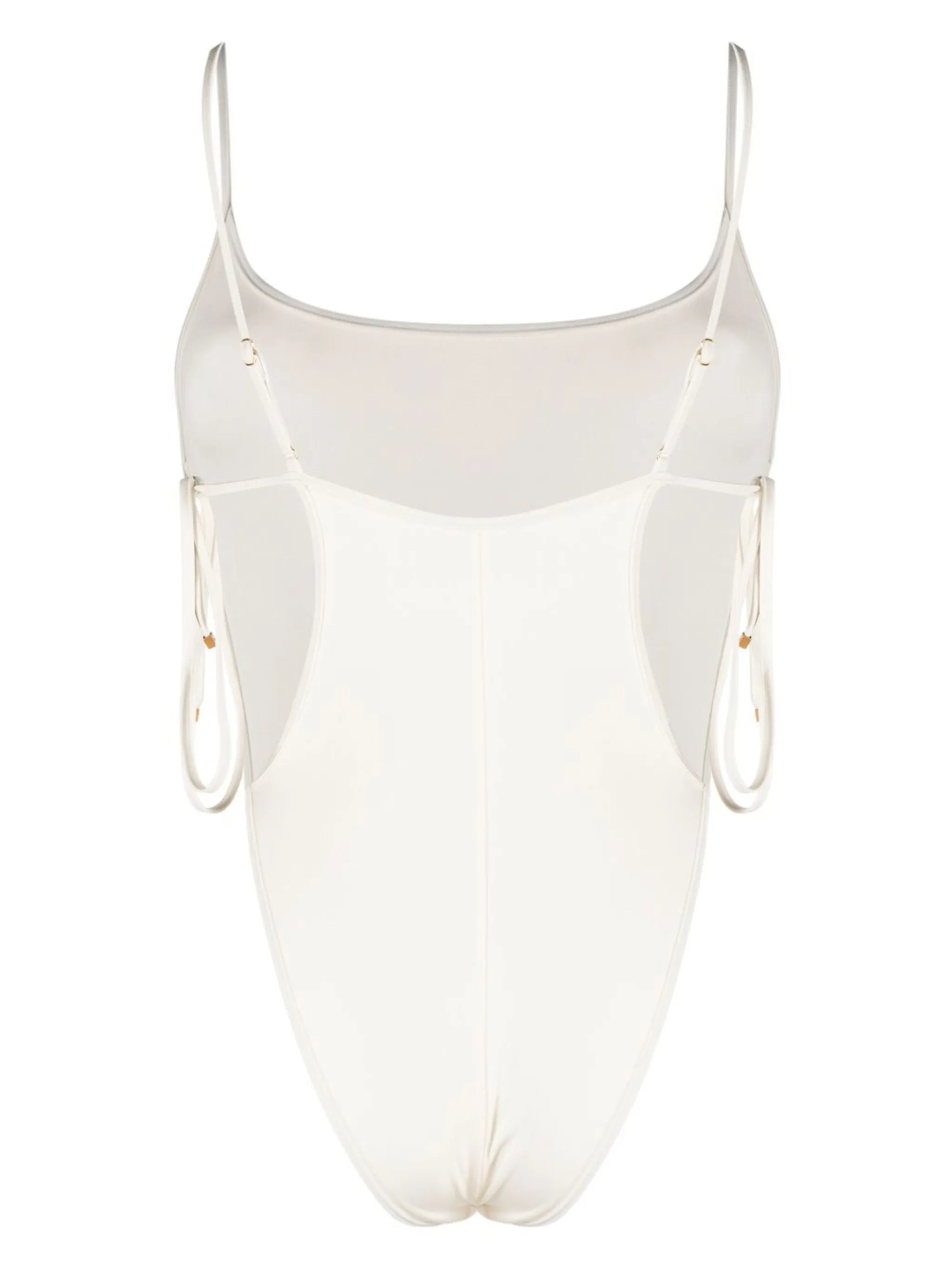 open tie side swimsuit