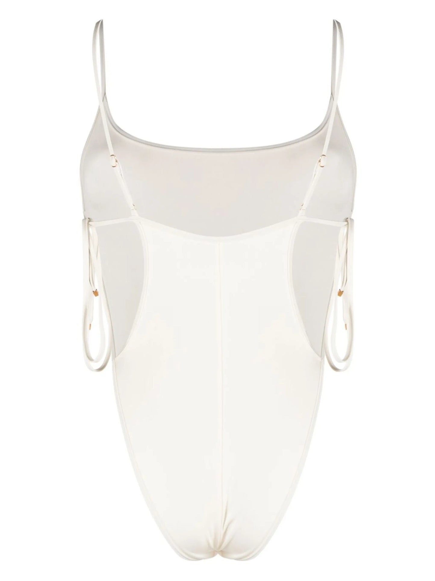 open tie side swimsuit