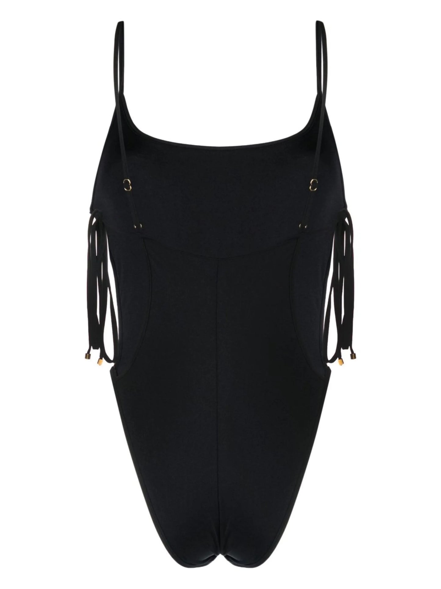 open tie-side swimsuit