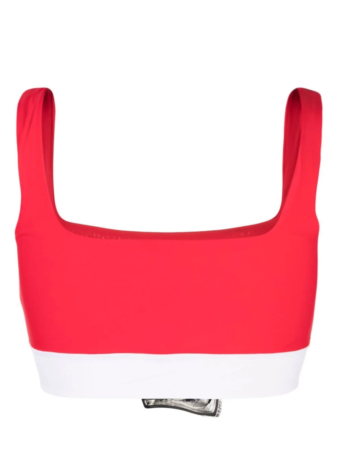 Patricia buckle-detail bikini top