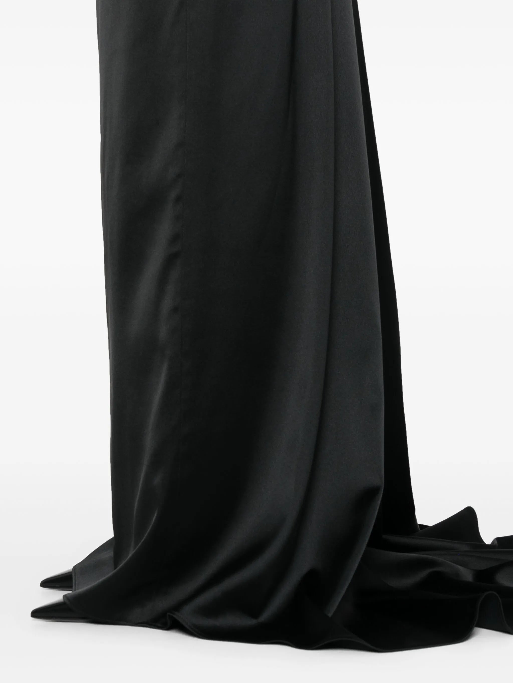 floor-length maxi skirt