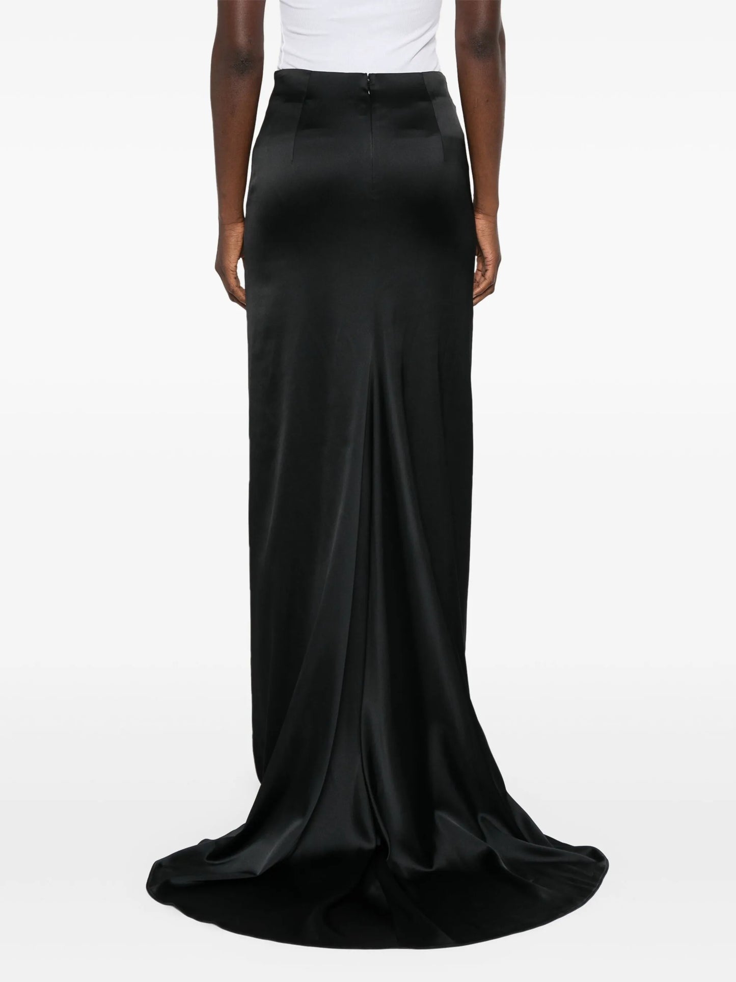 floor-length maxi skirt