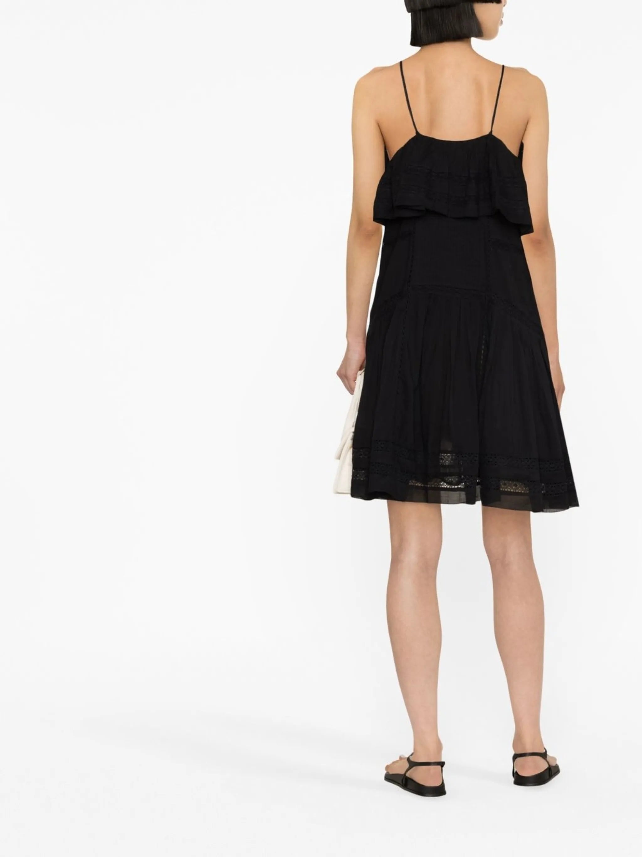 Moly tiered broderie-anglaise minidress