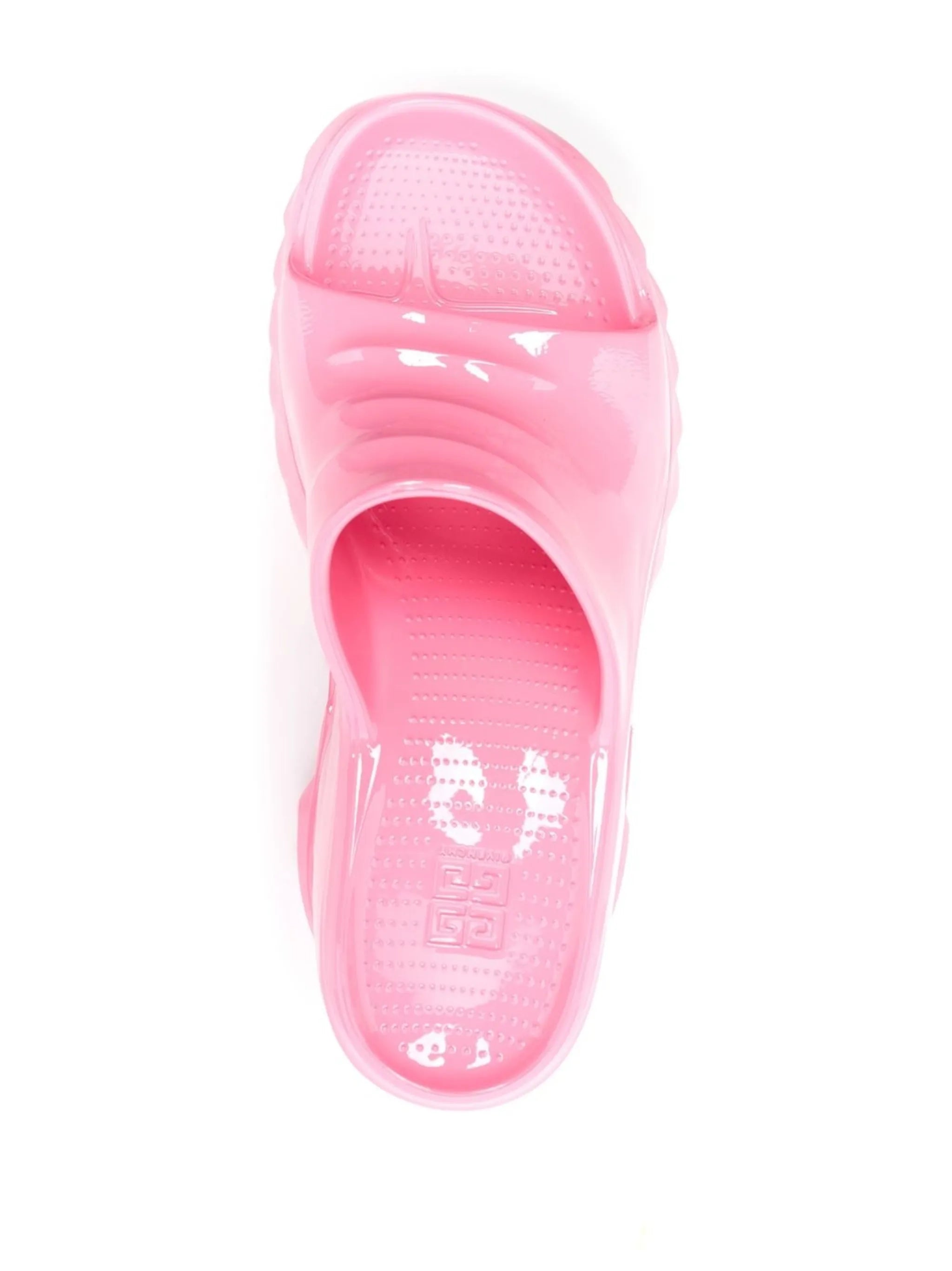 Marshmallow wedge sandals