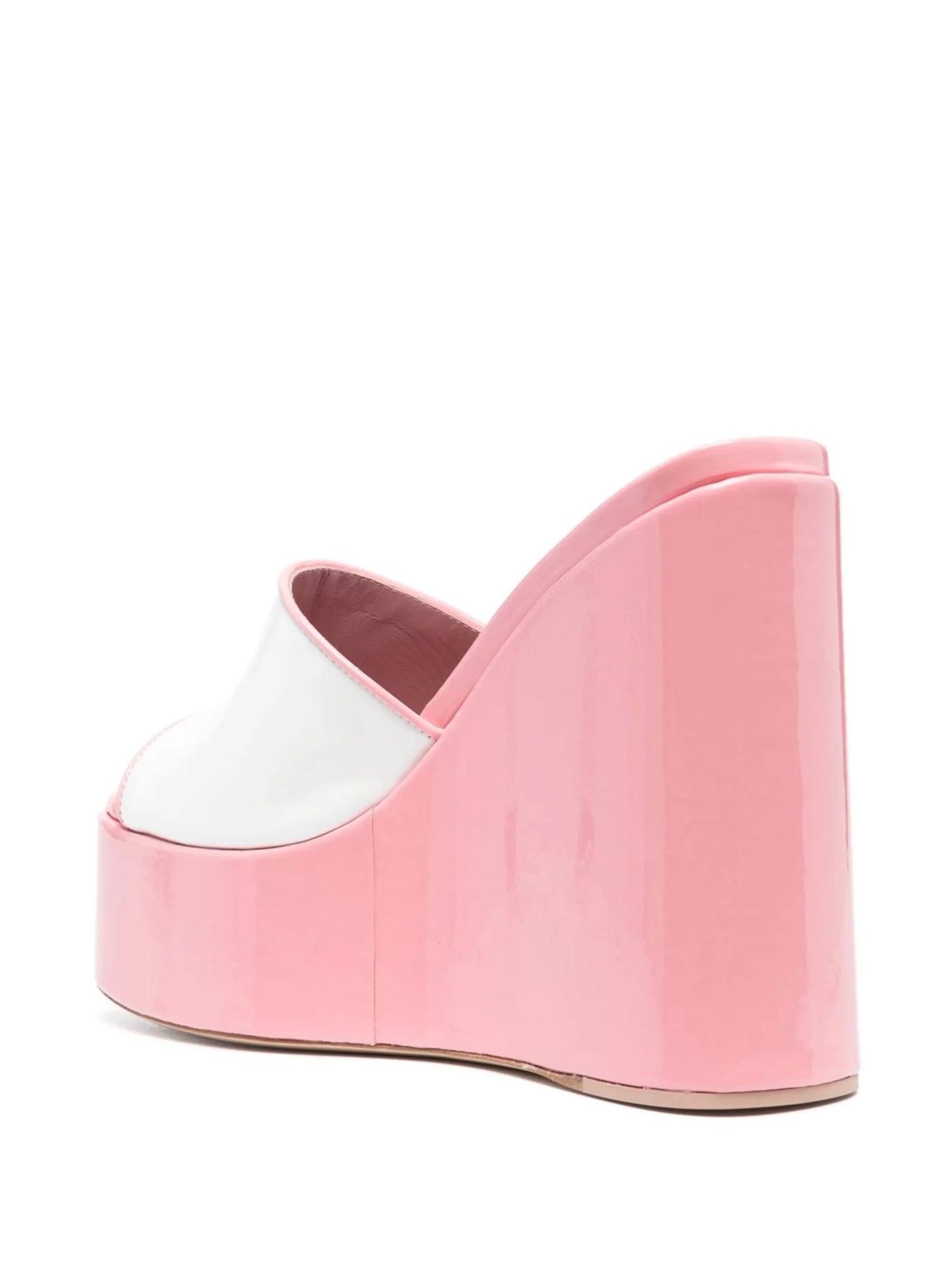 platform wedged sandals