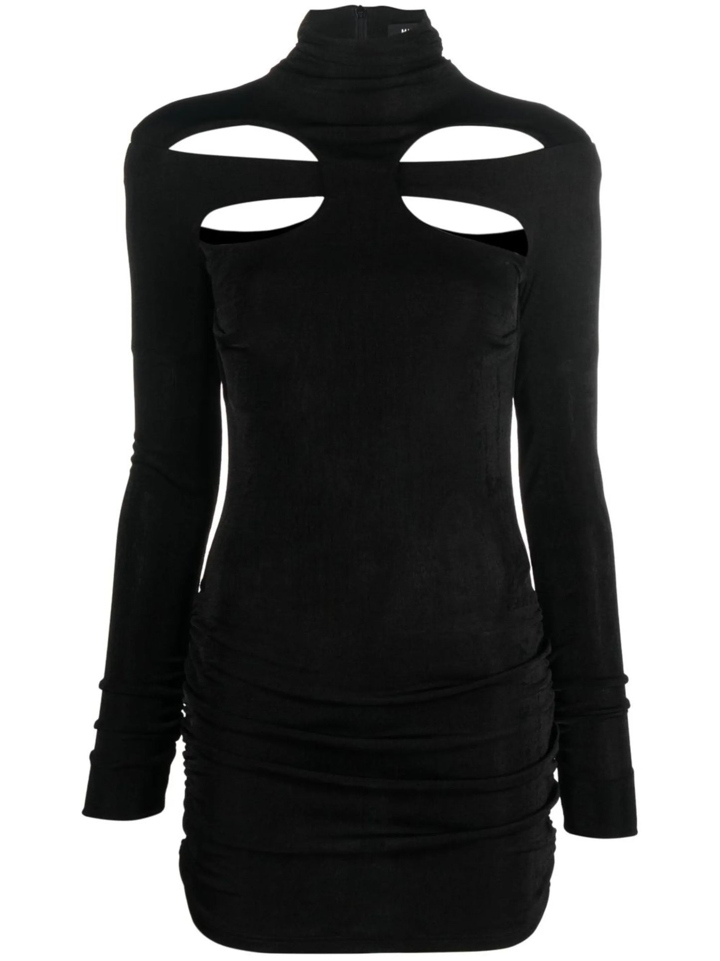 cut out-detail mini dress
