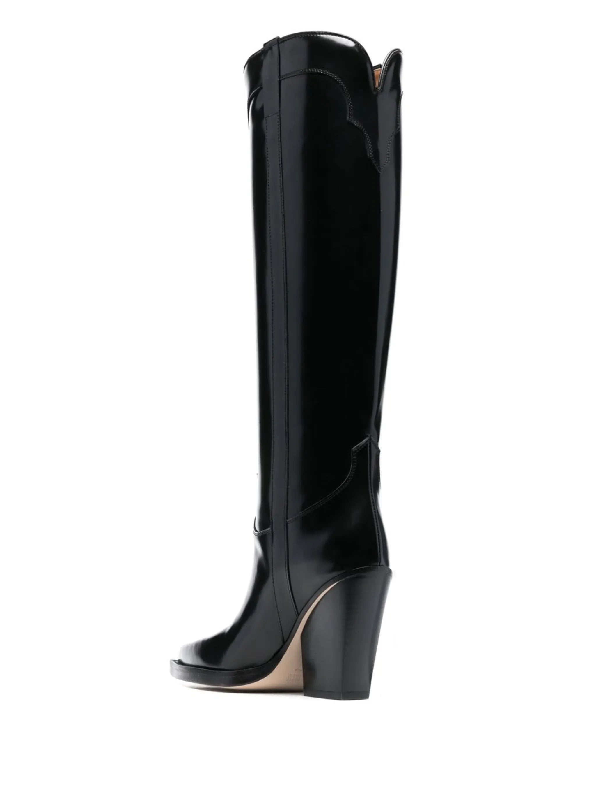 90mm pointed-toe knee-high boots