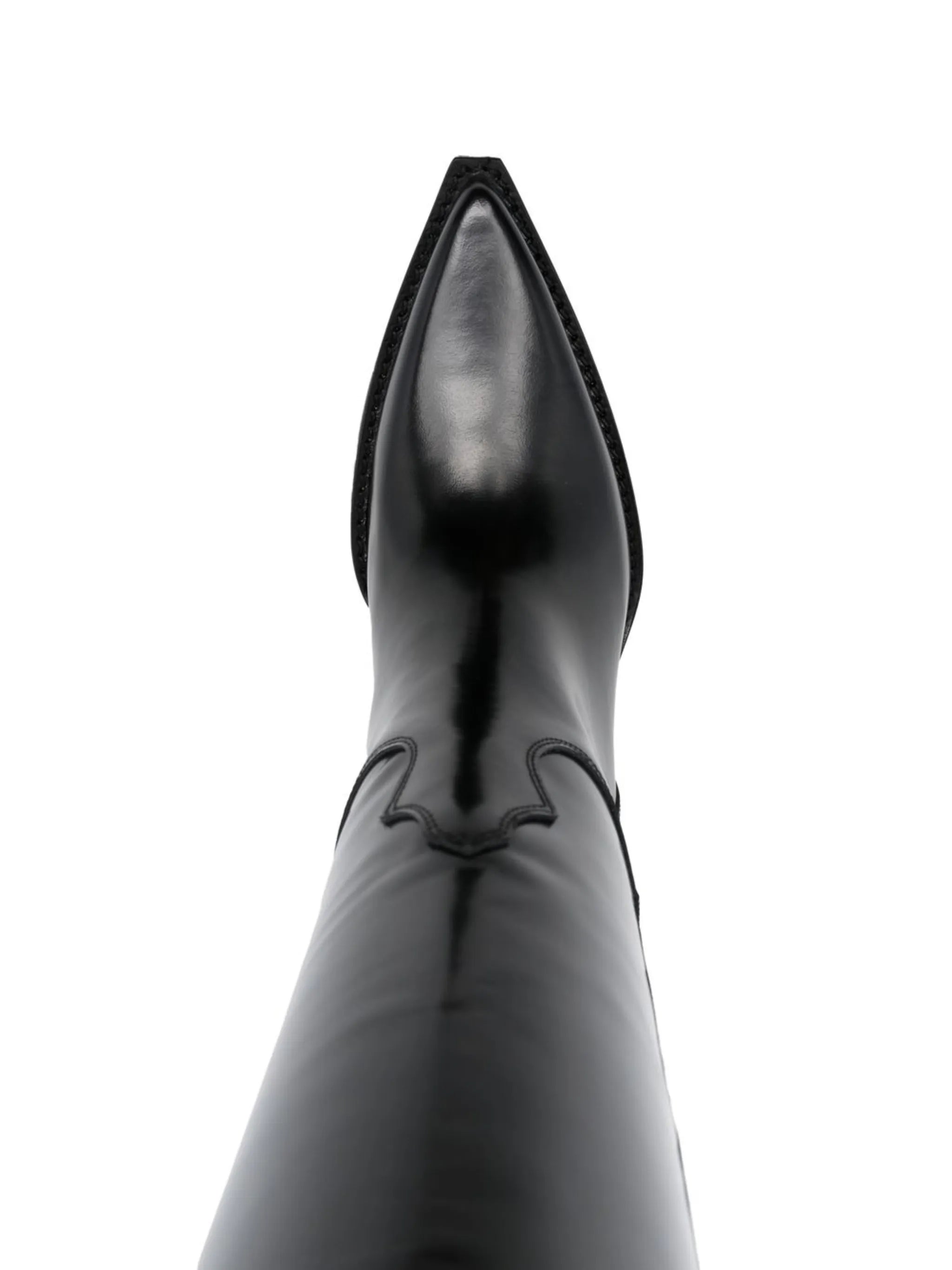90mm pointed-toe knee-high boots