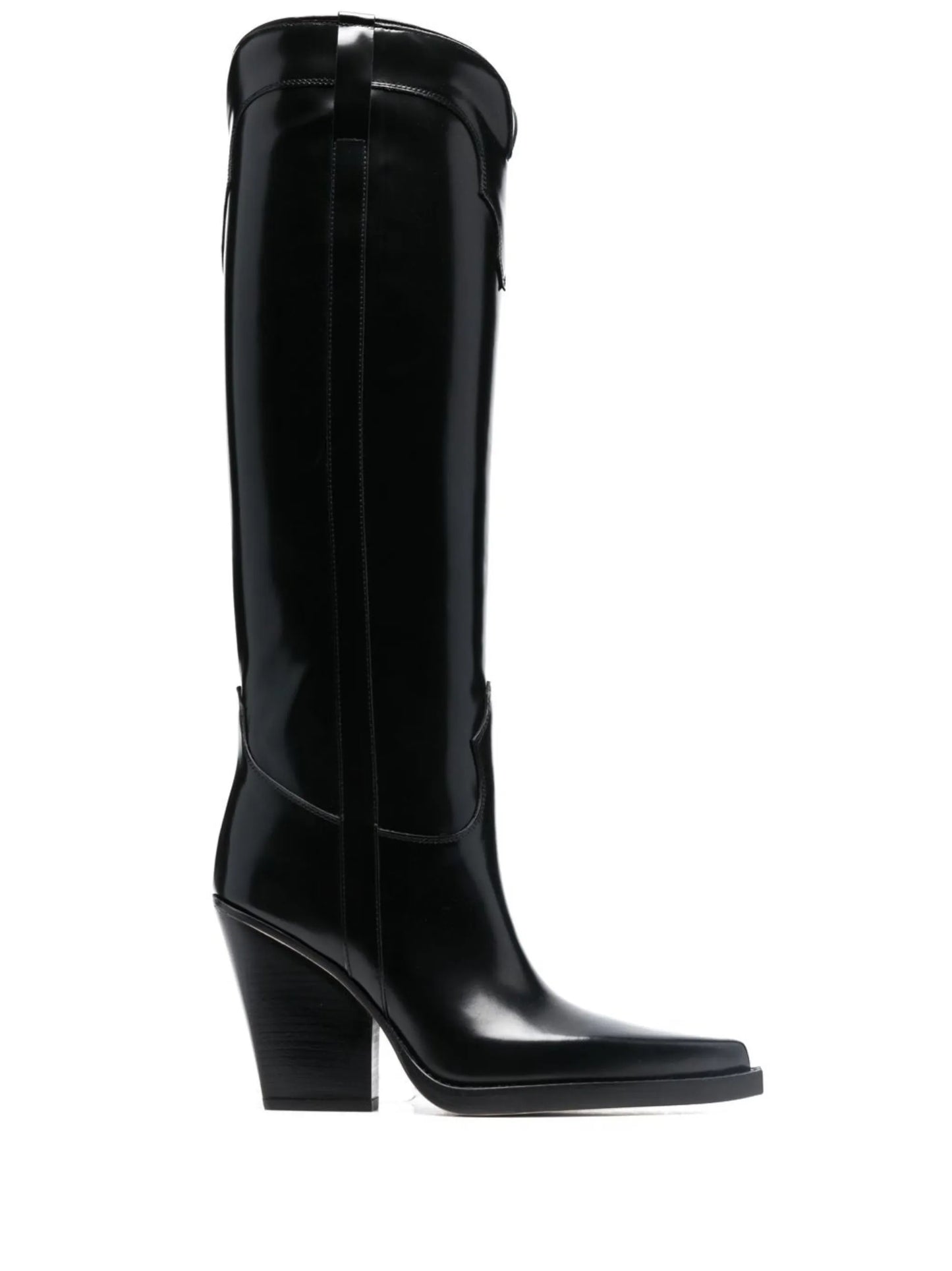 90mm pointed-toe knee-high boots