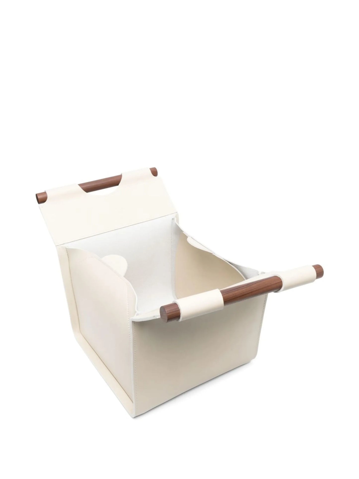 Jota leather storage basket
