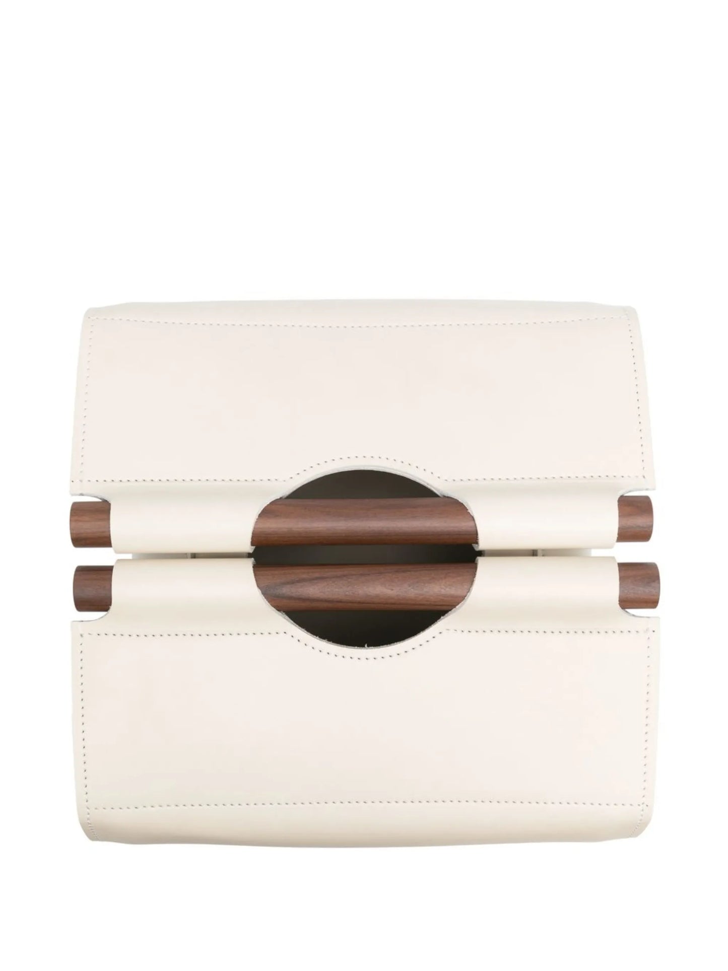 Jota leather storage basket