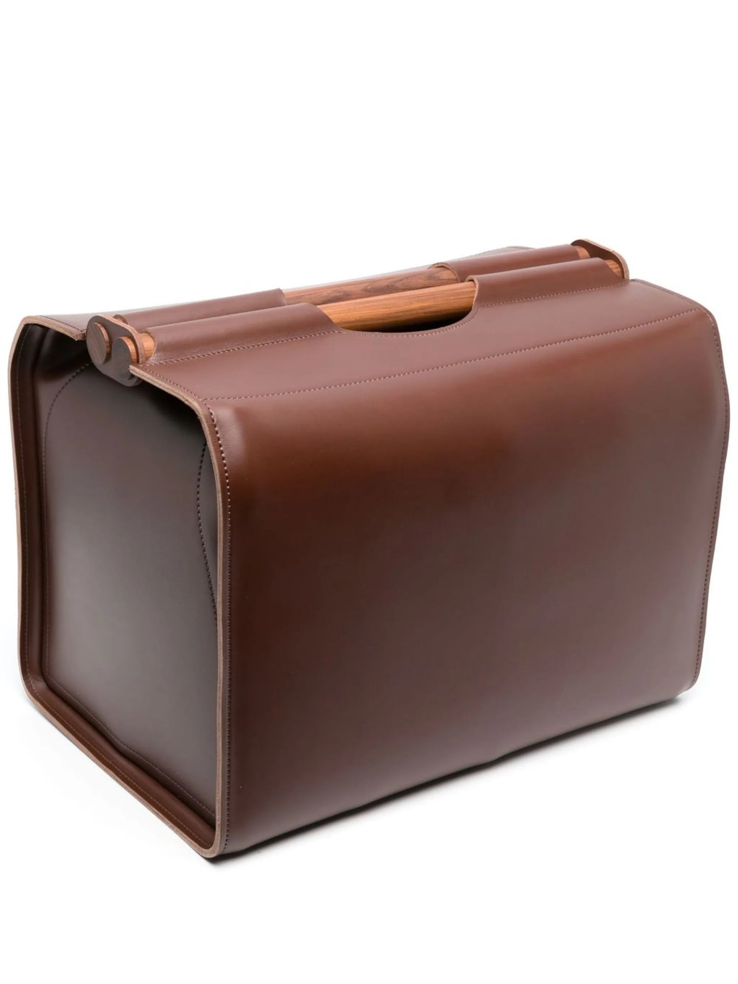 Jota leather storage basket