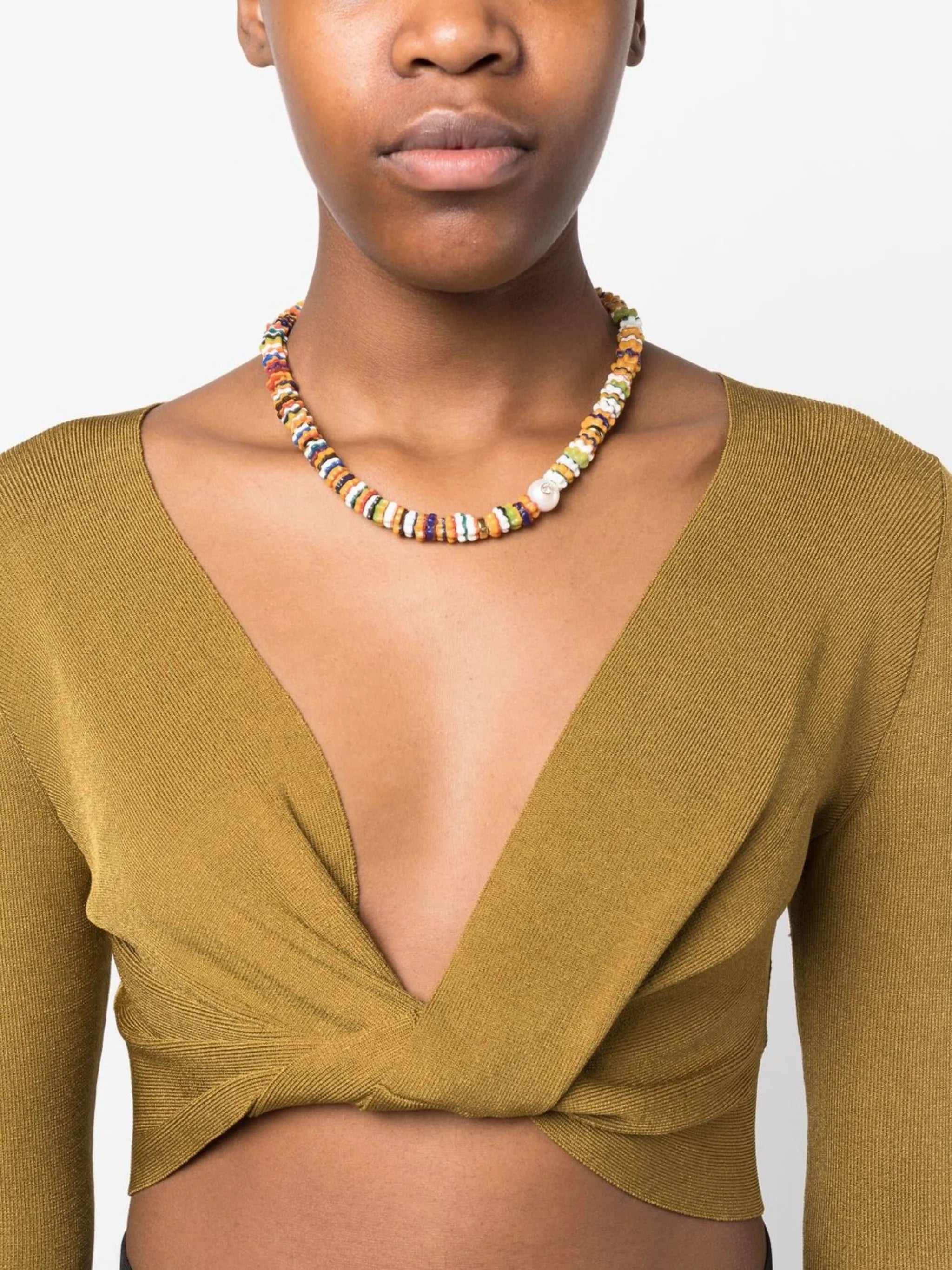 flower bead necklace