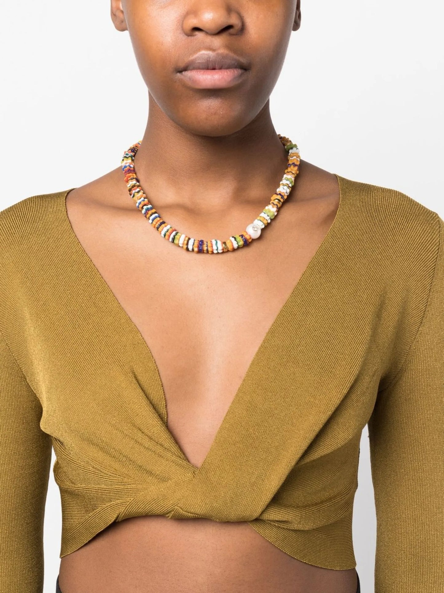flower bead necklace