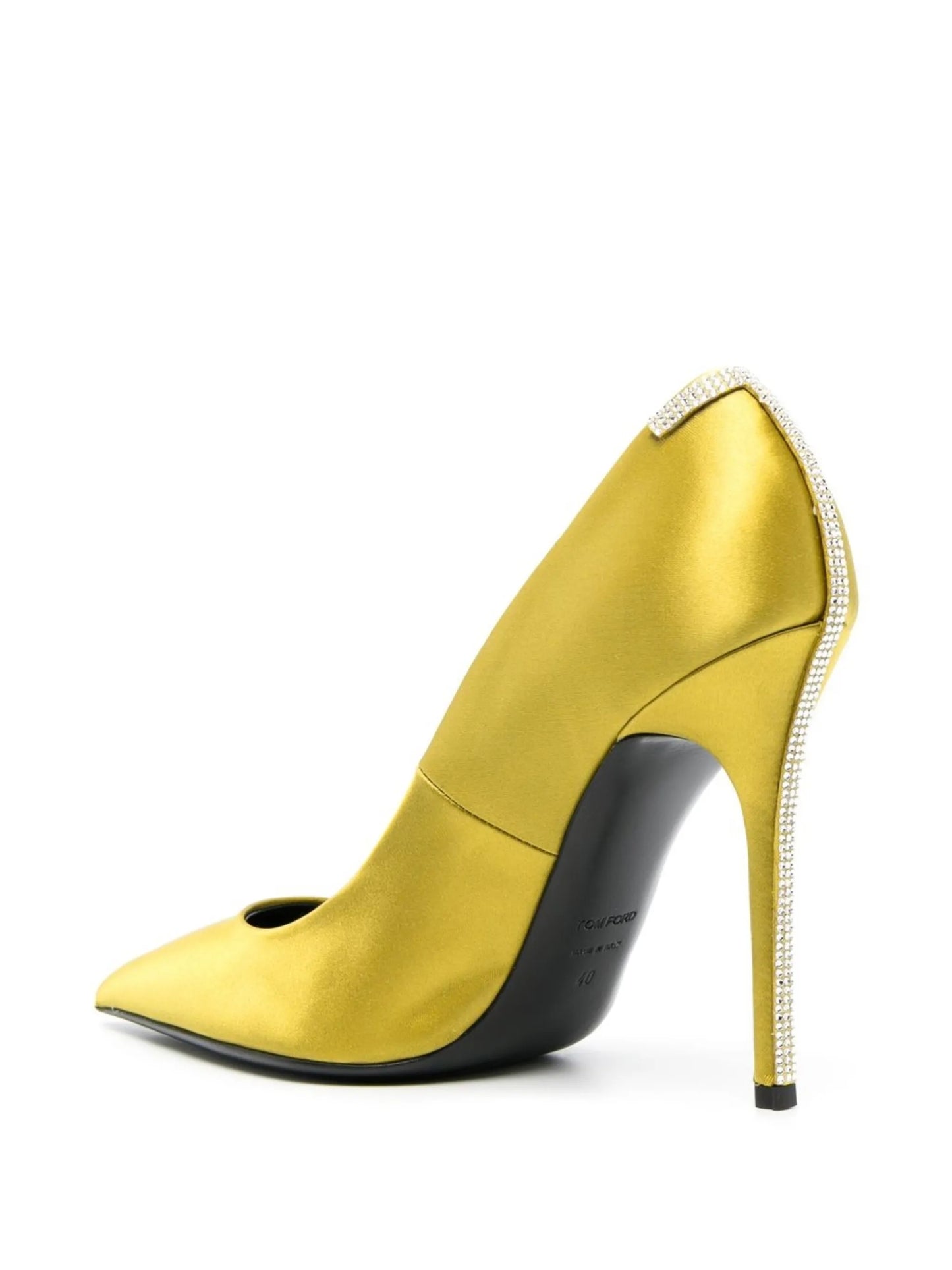 120mm satin-finish pumps
