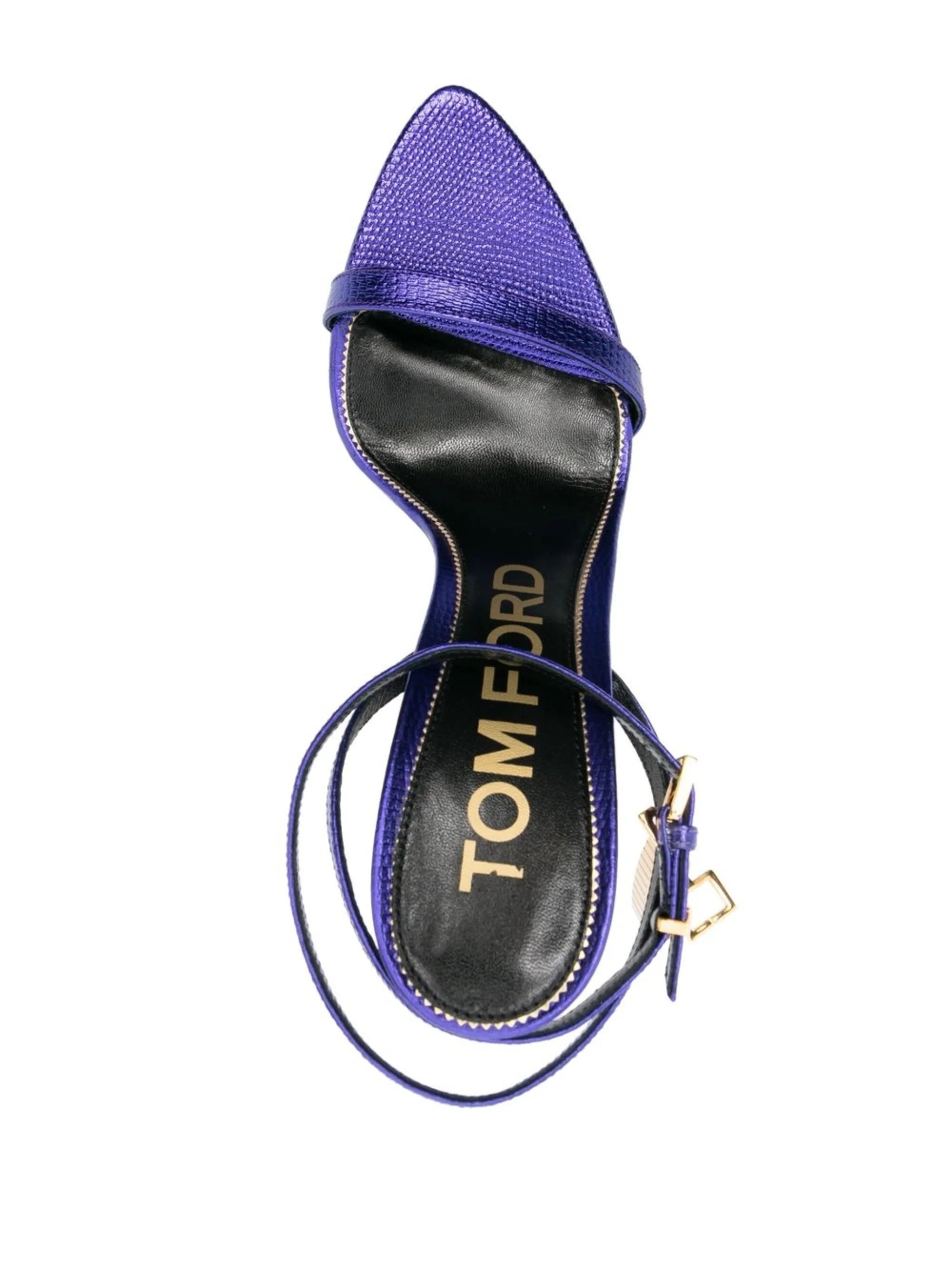 120mm padlock ankle-strap sandals