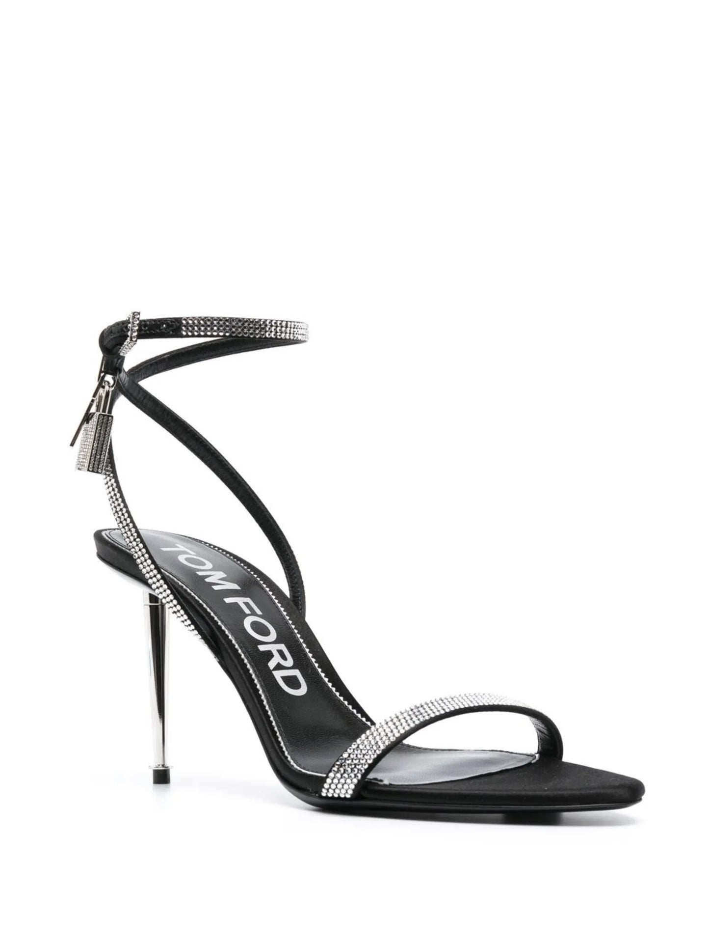 105mm crystal-embellished sandals