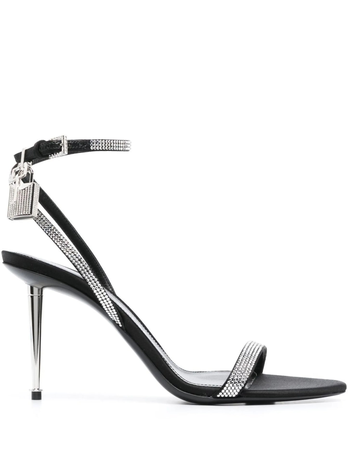 105mm crystal-embellished sandals