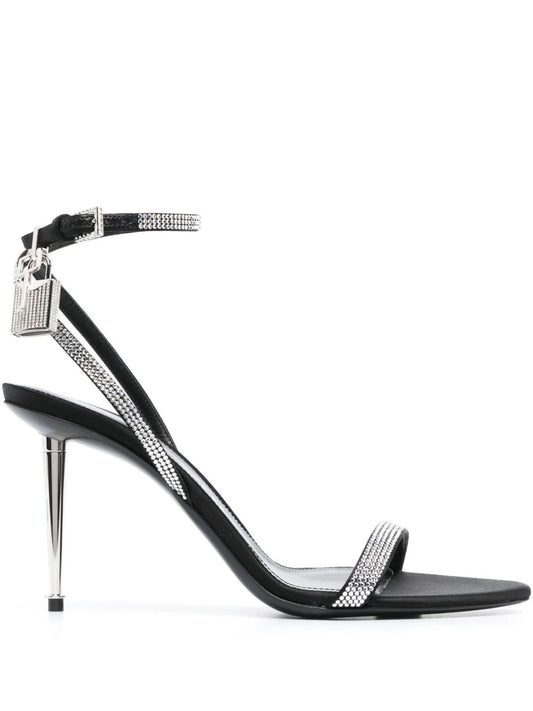 105mm crystal-embellished sandals