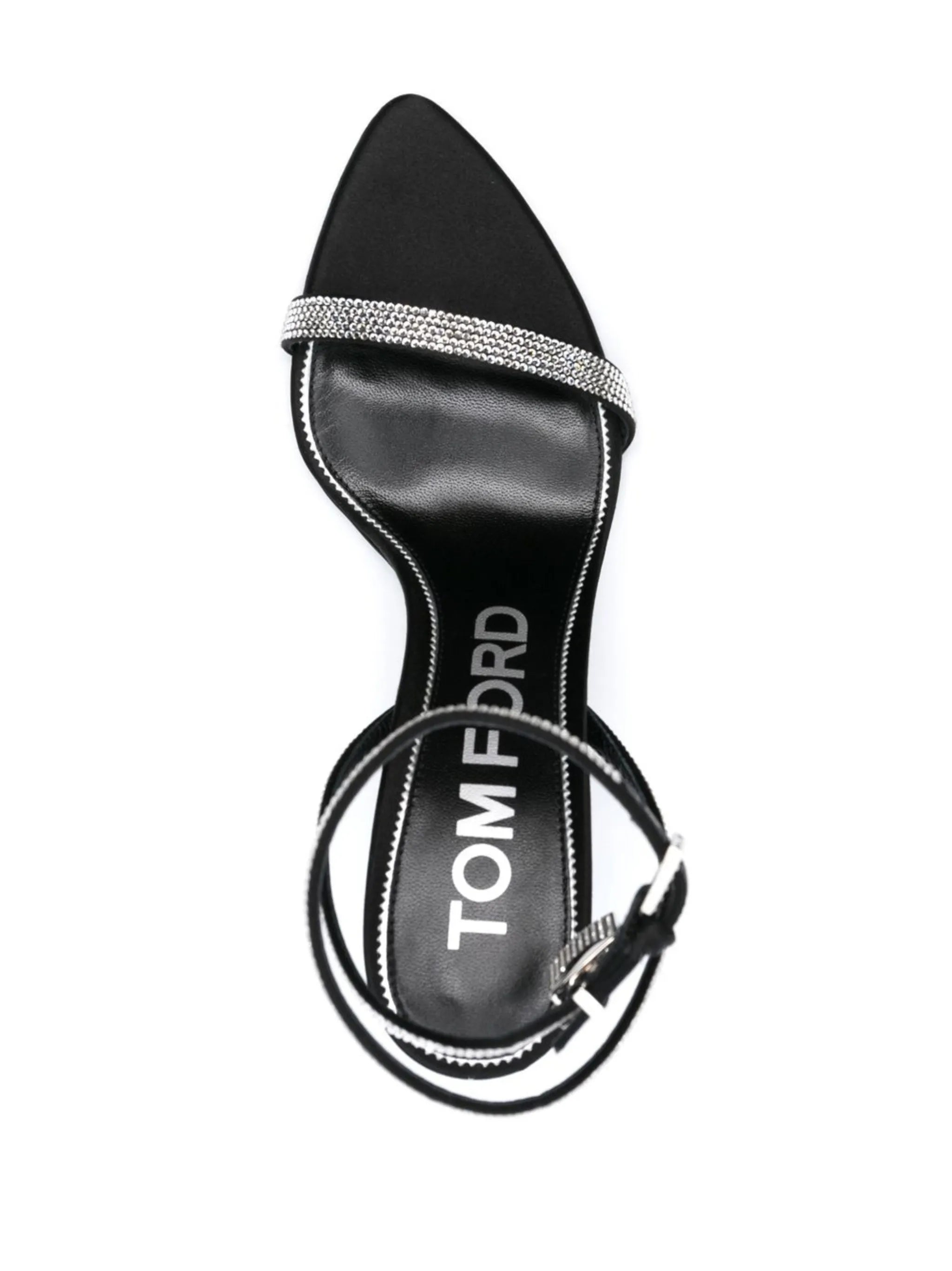 105mm crystal-embellished sandals
