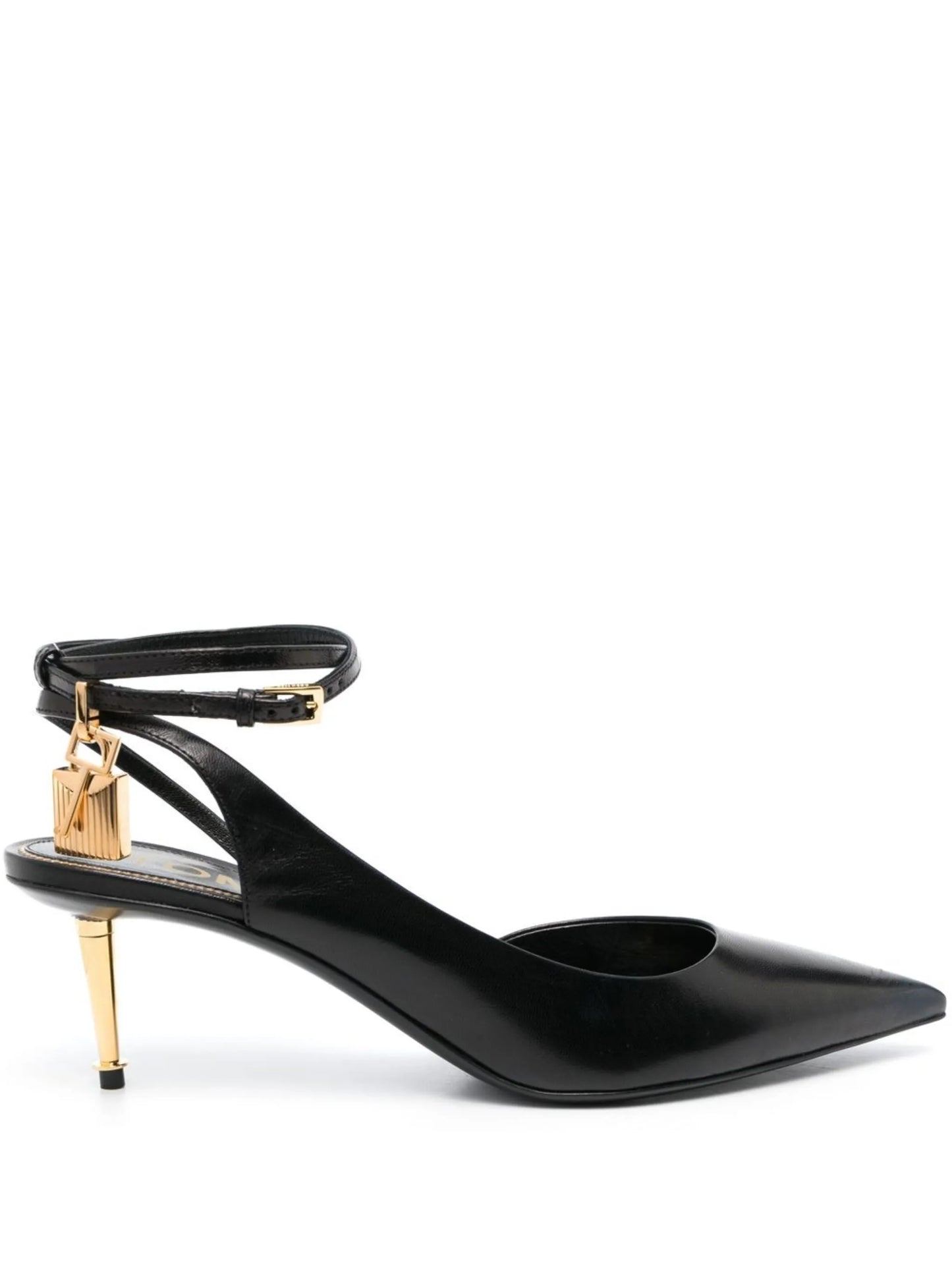 Padlock slingback 55mm pumps