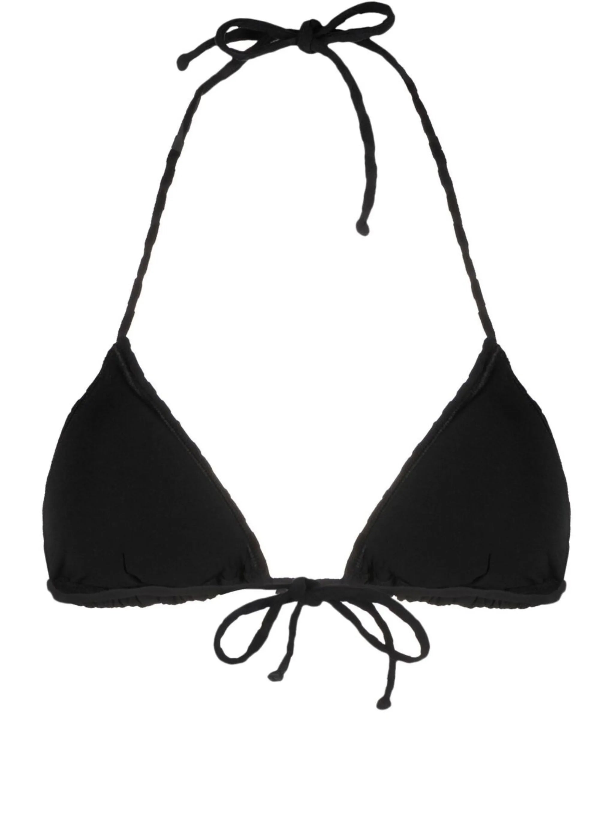 debossed-monogram bikini top