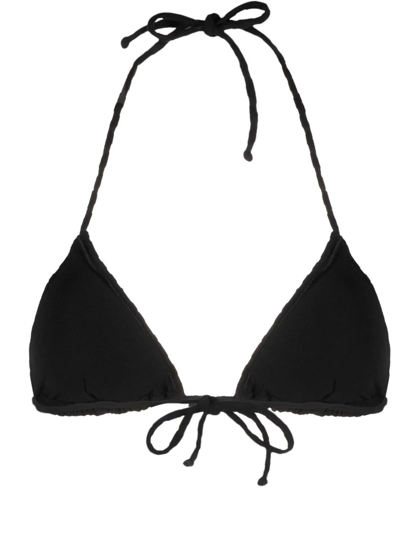 debossed-monogram bikini top