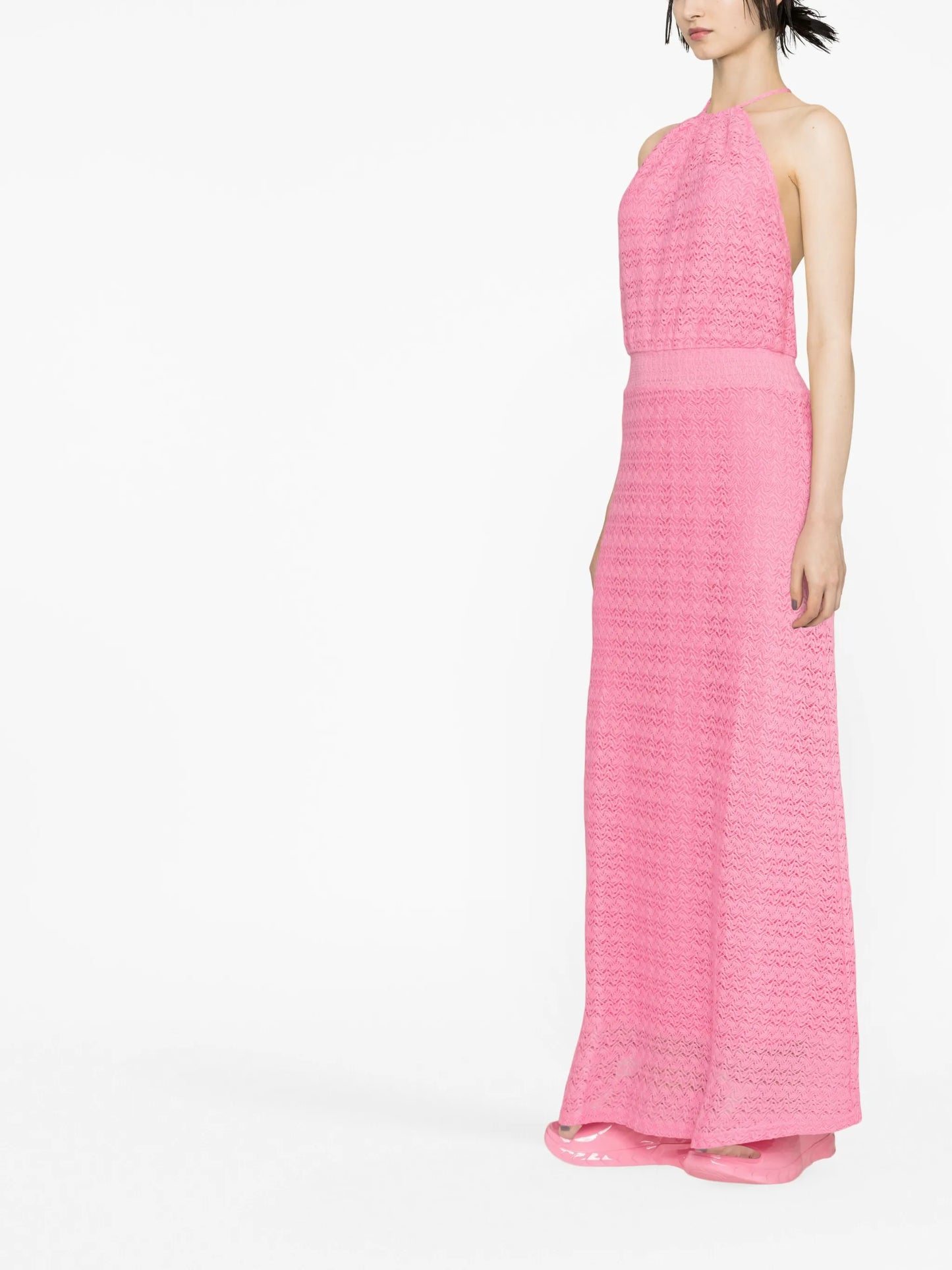 Maeva halterneck maxi dress