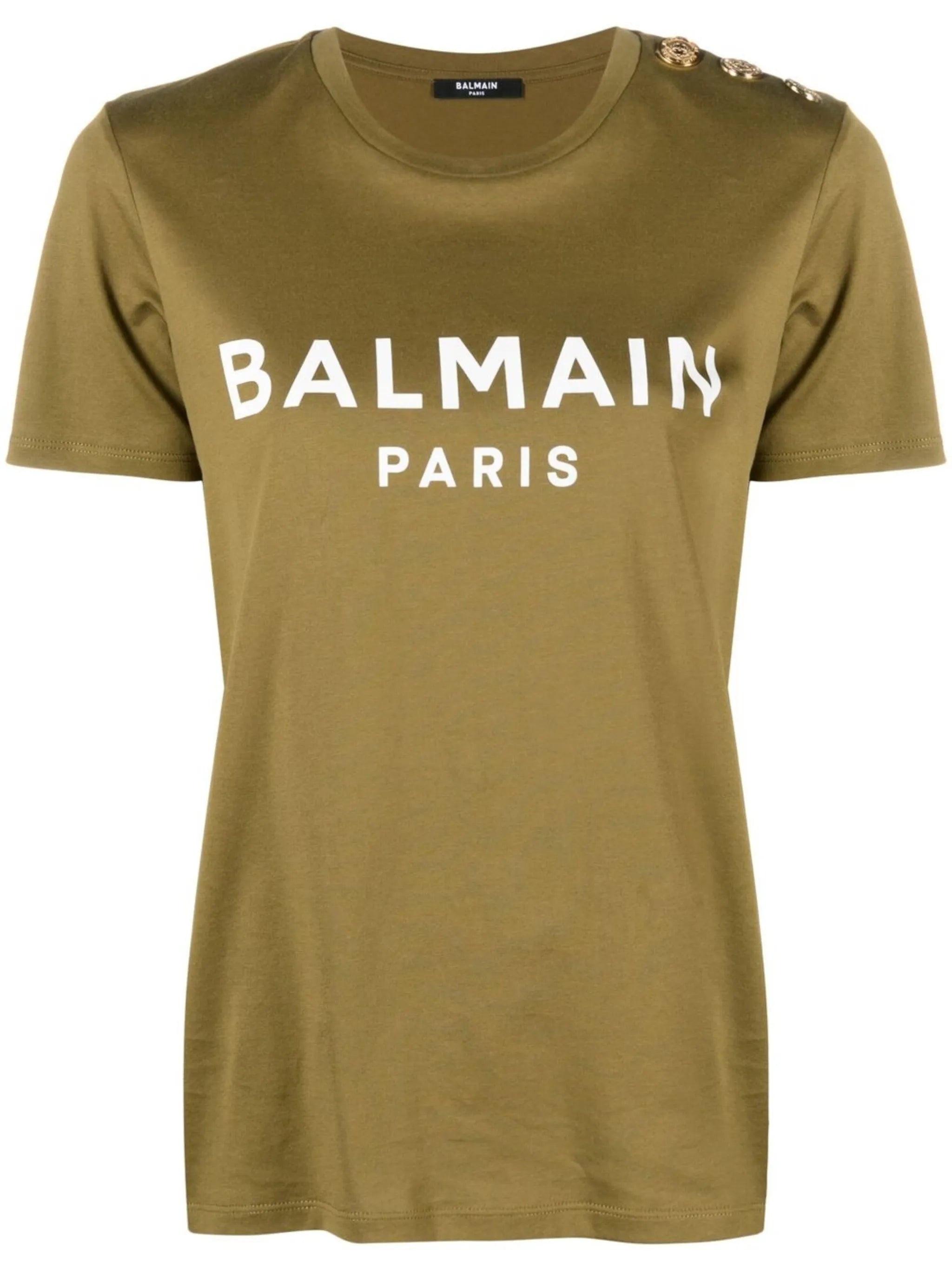 logo-print cotton T-shirt