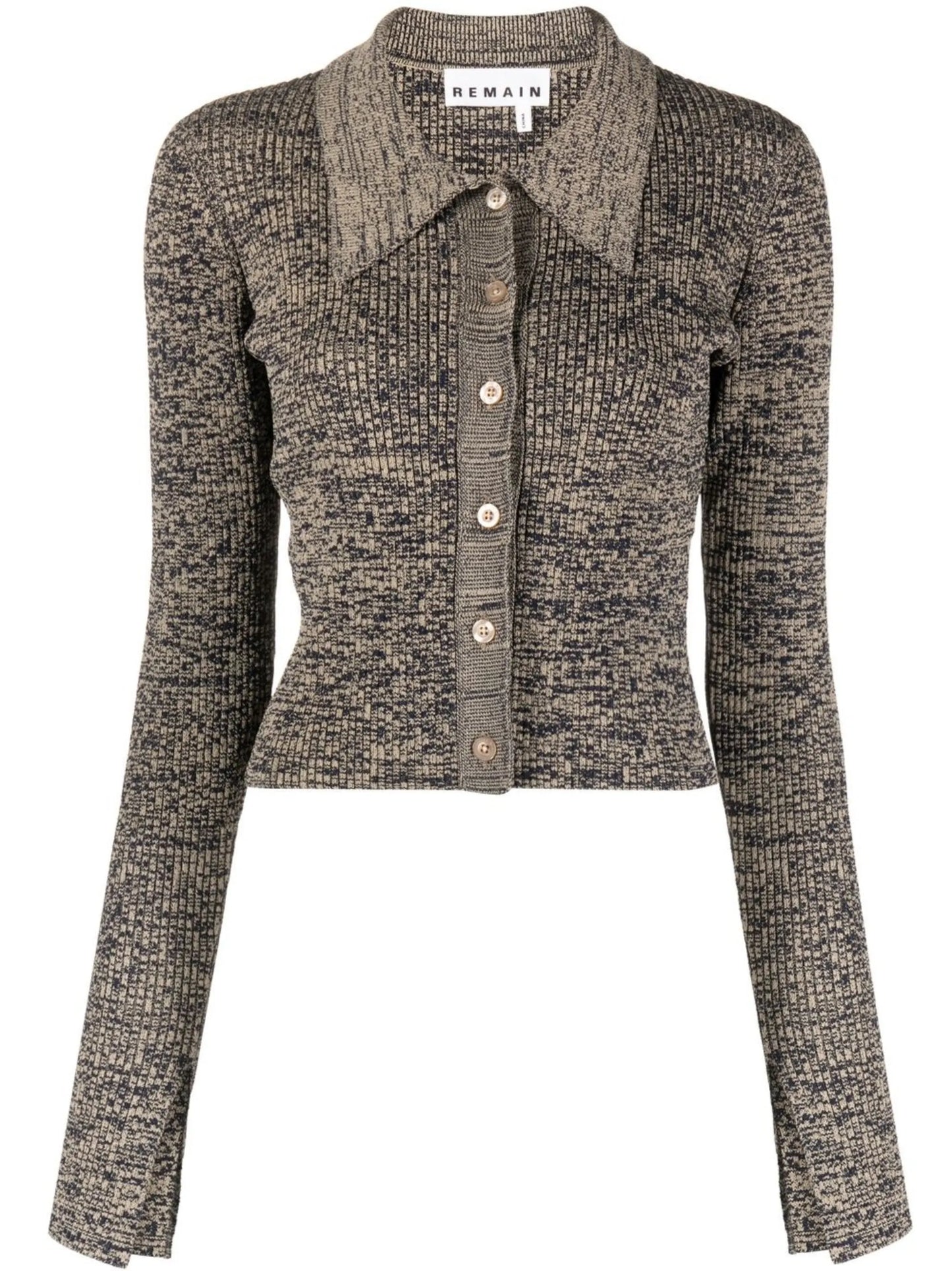 Kulia mélange-effect cardigan