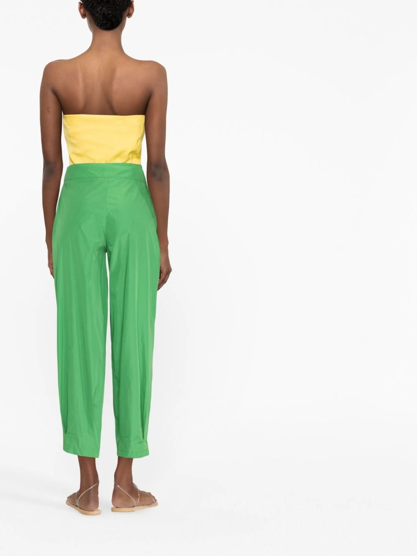 large-pocket tapered trousers