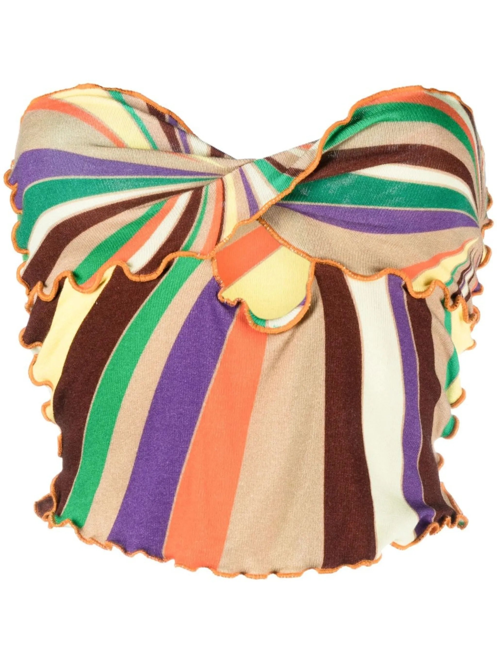 Tessa strapless bandeau top