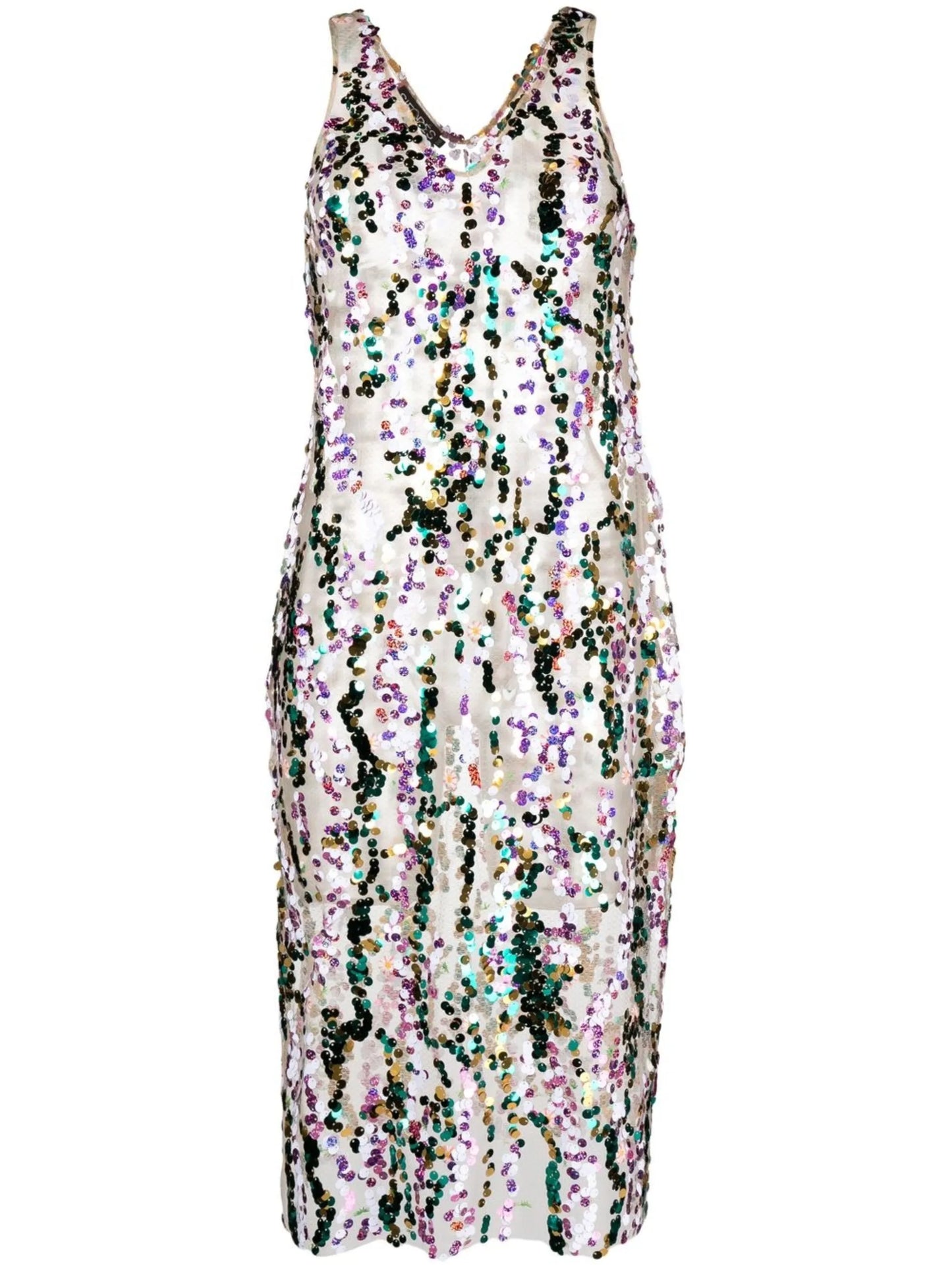 Rhode V-neck sequin dress