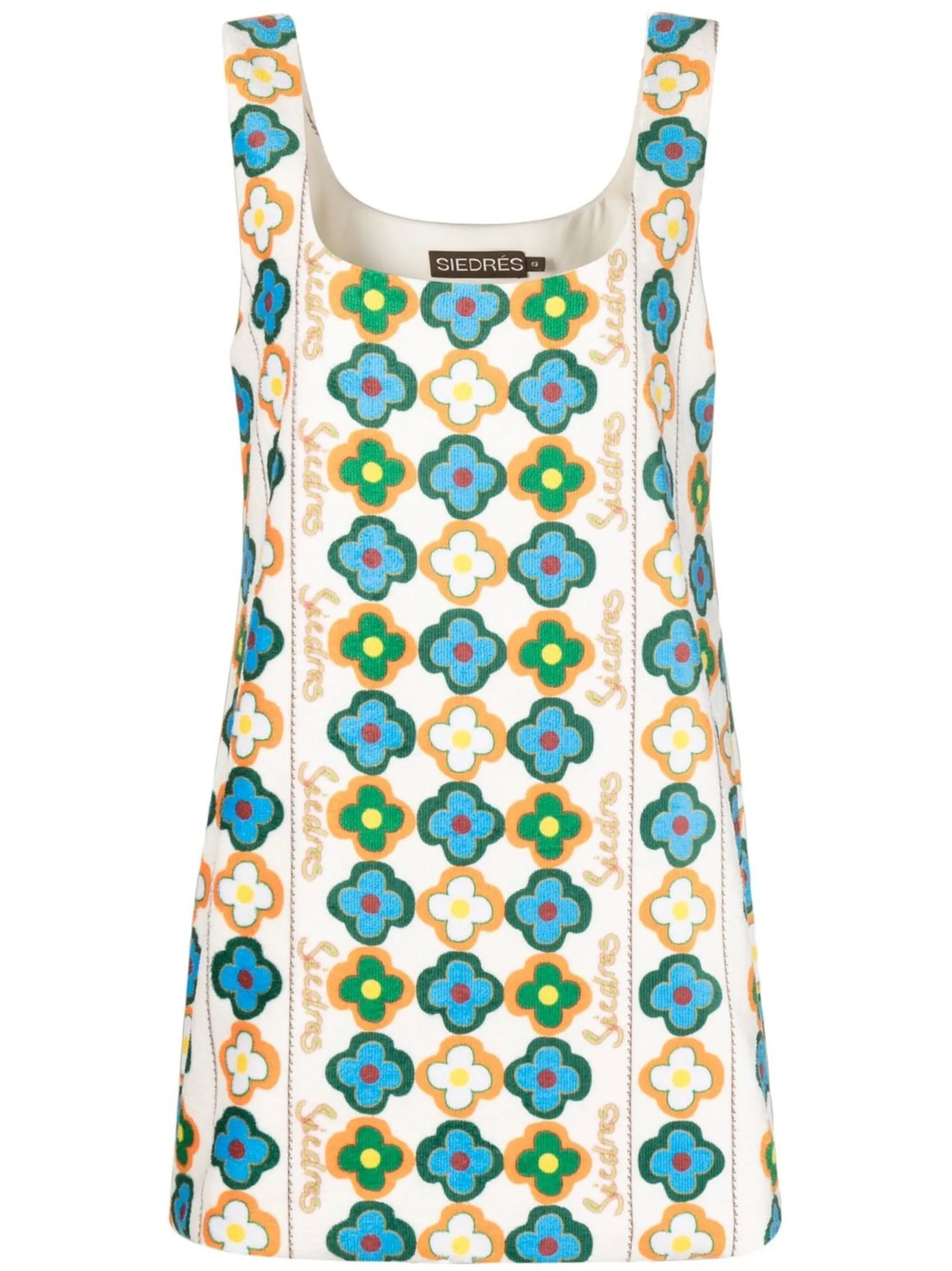 Valeria floral-print mini dress