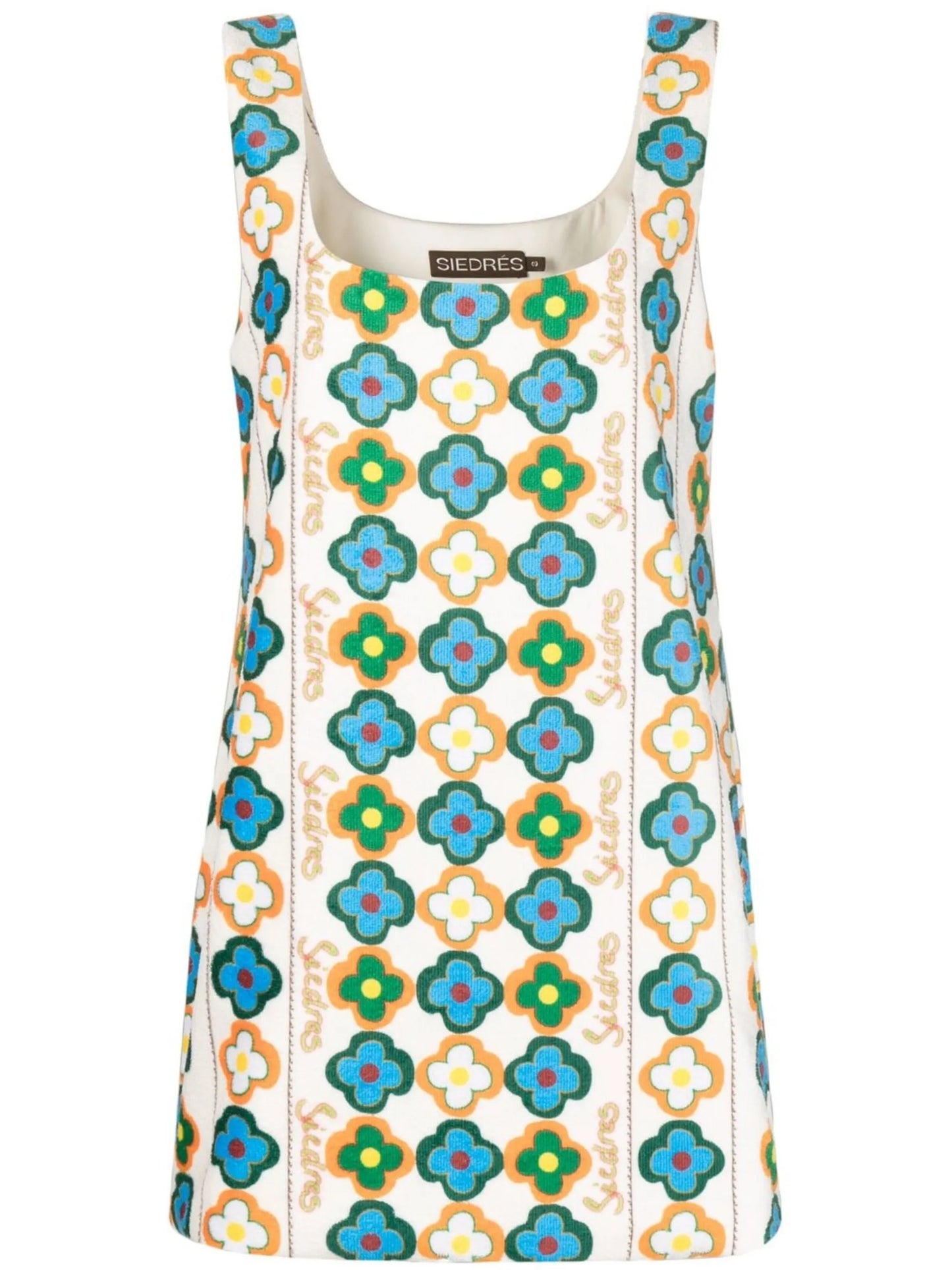Valeria floral-print mini dress