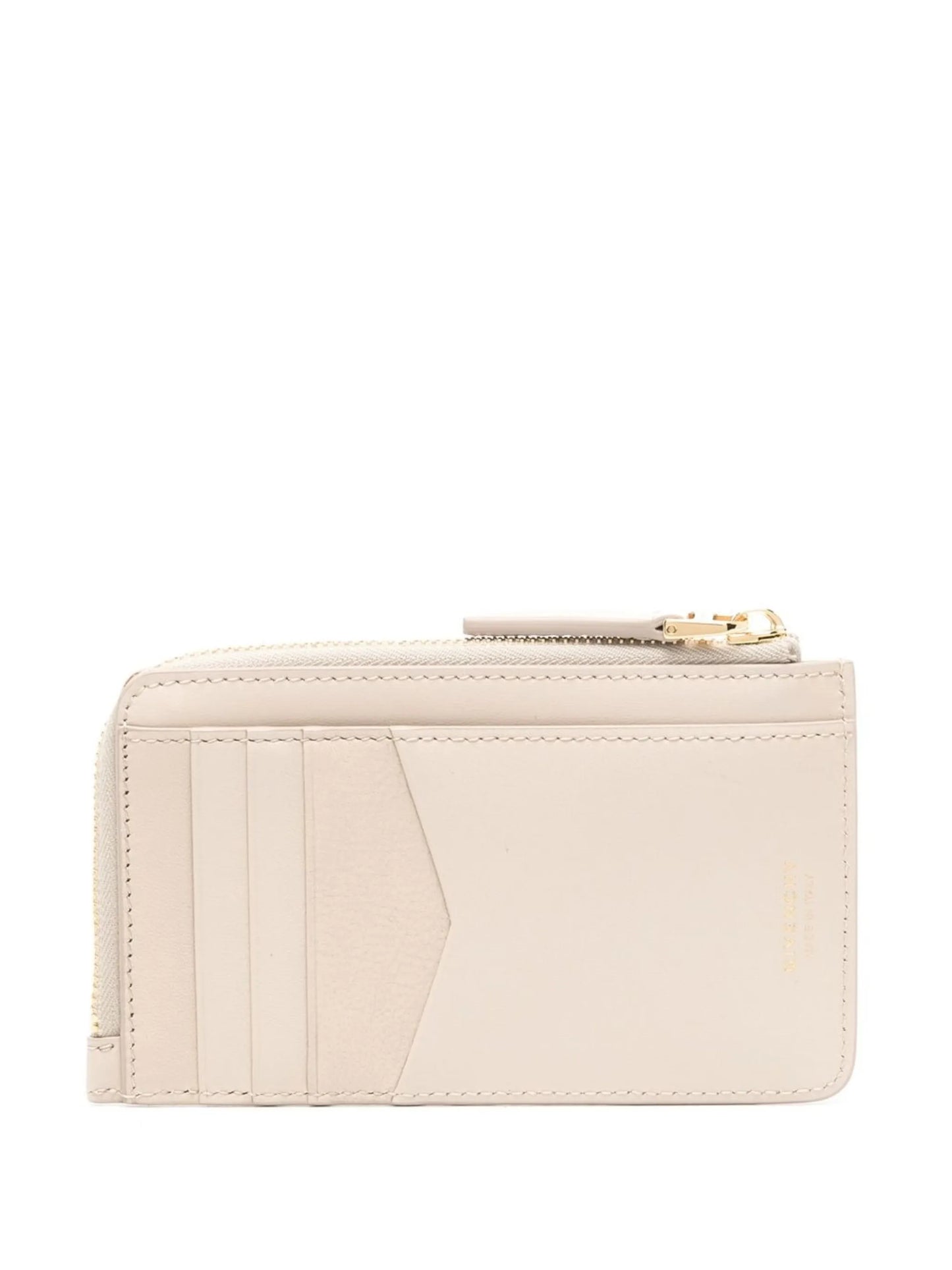 Antigona zipped leather cardholder