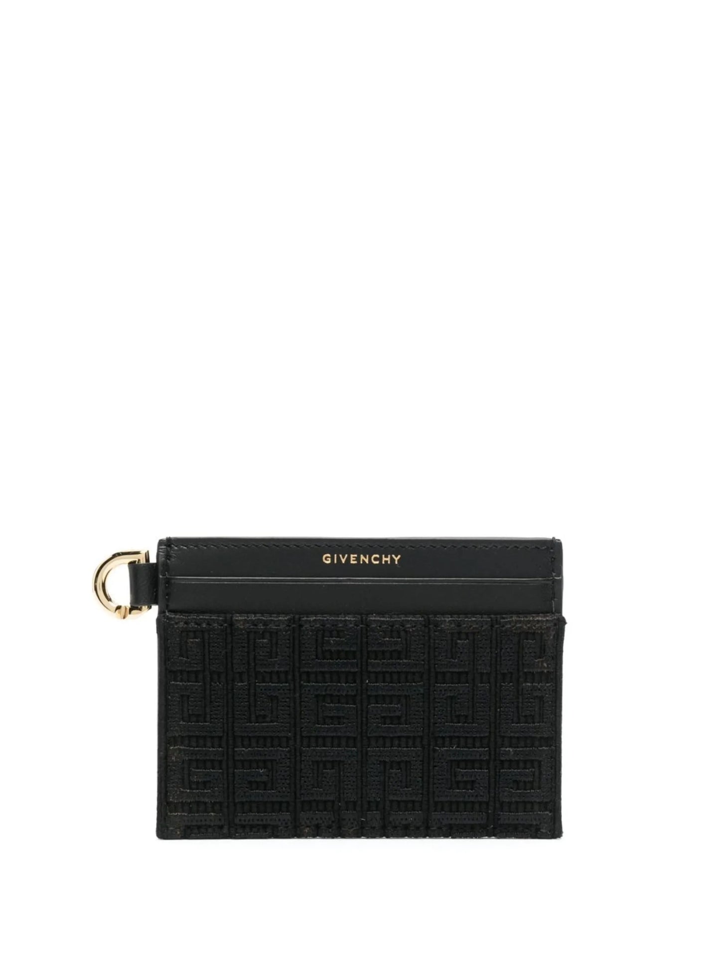 embossed-monogram cardholder