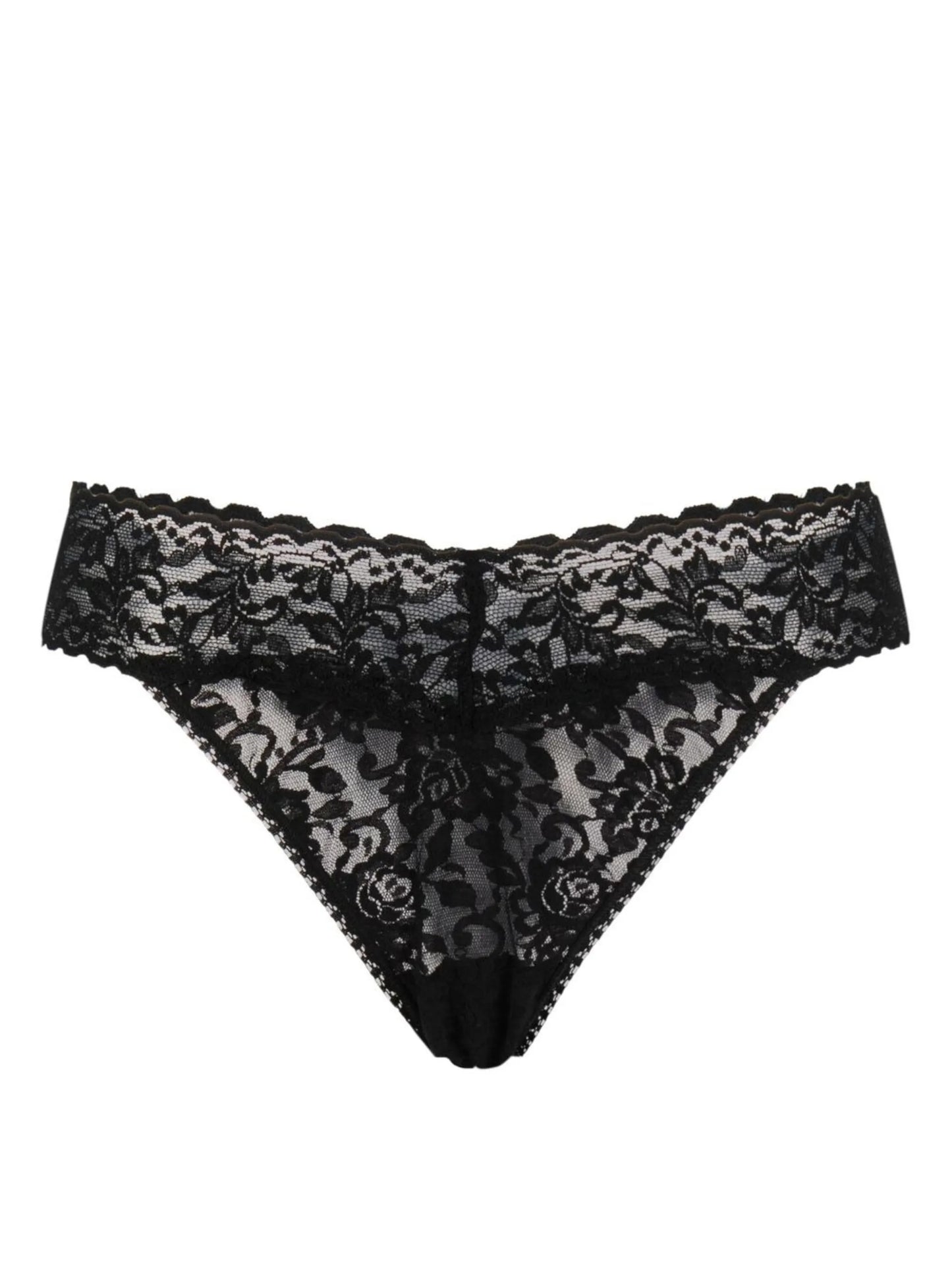 5-pack lace thongs