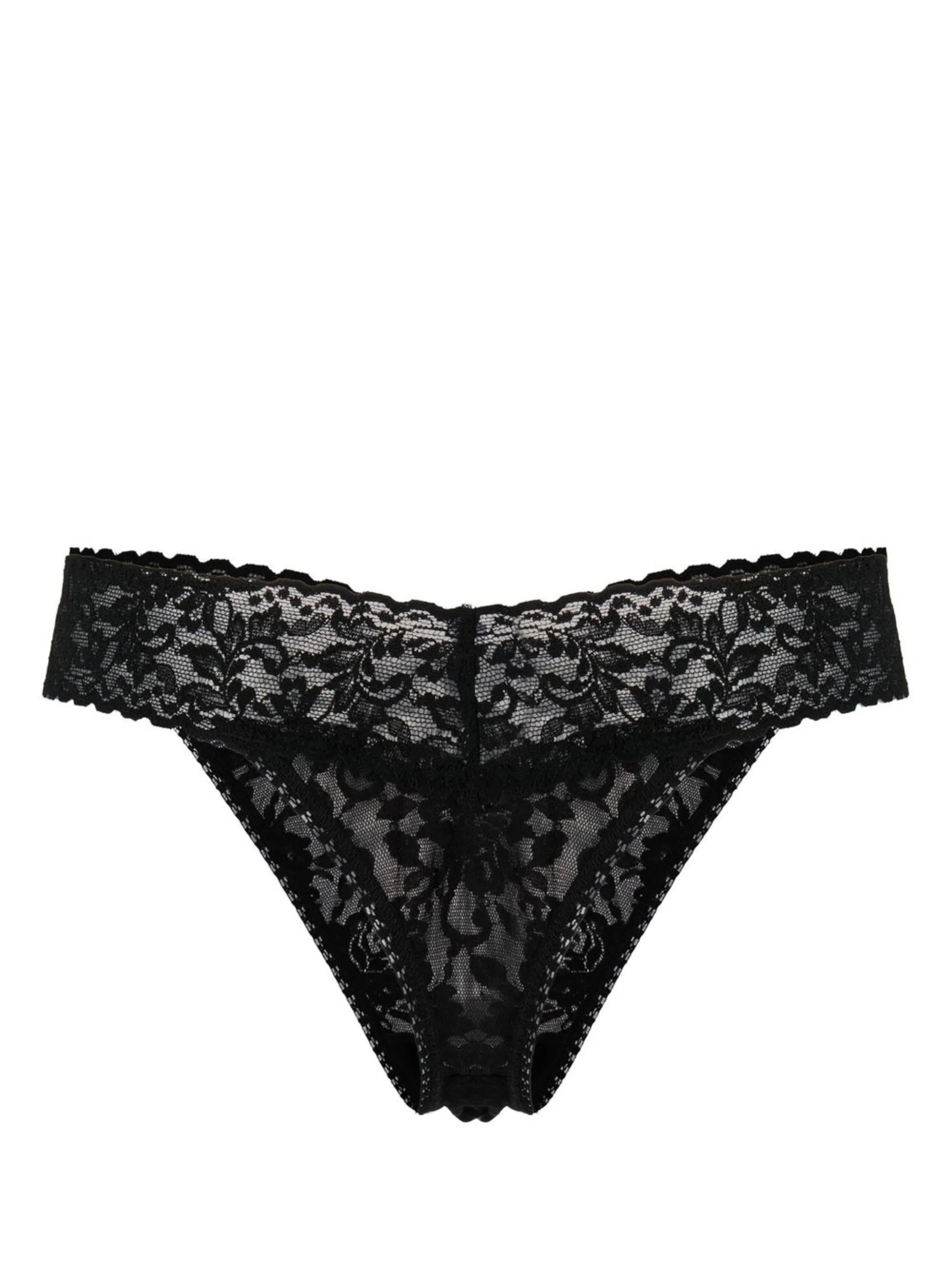5-pack lace thongs