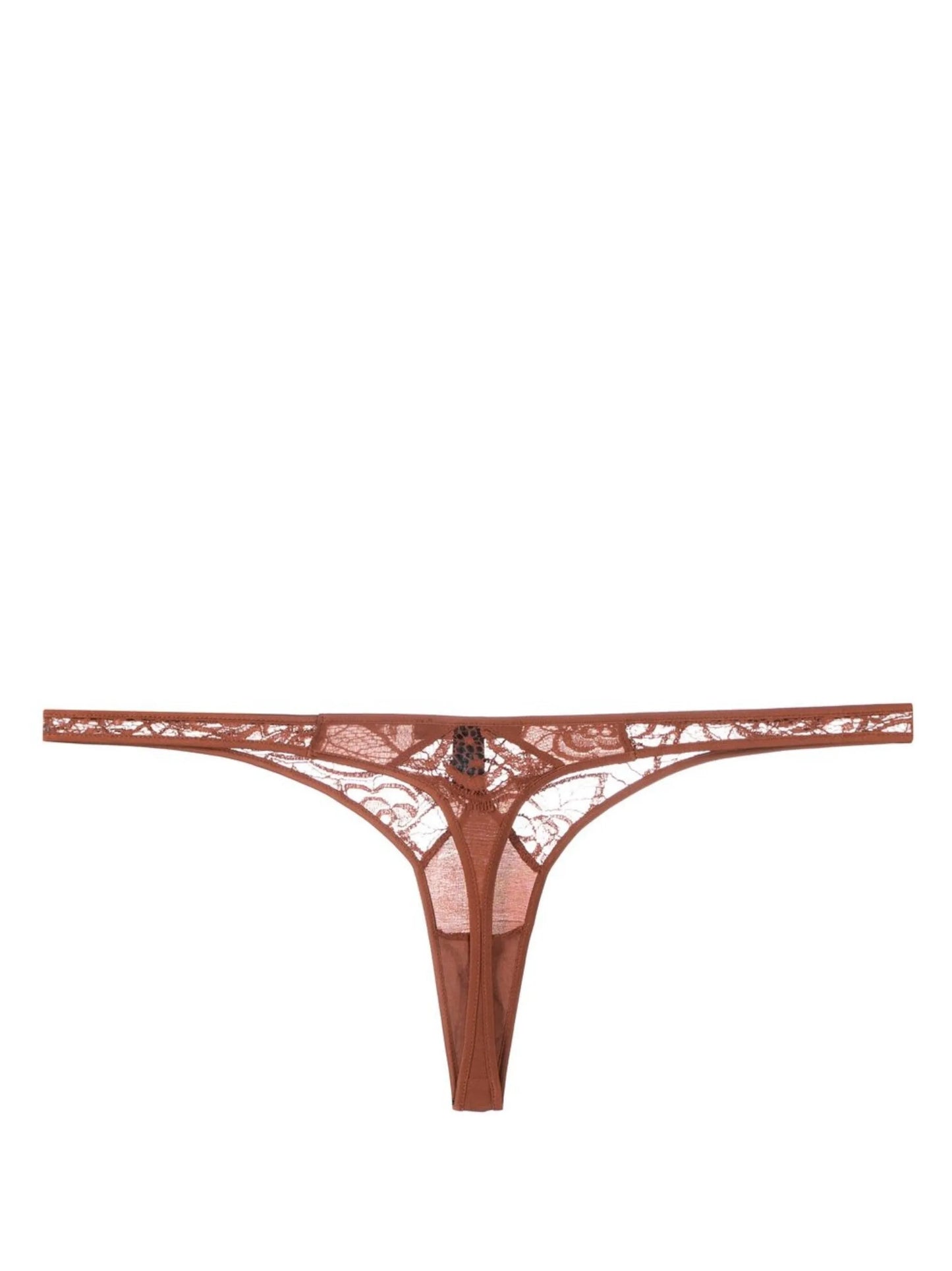 Coquette lace thong