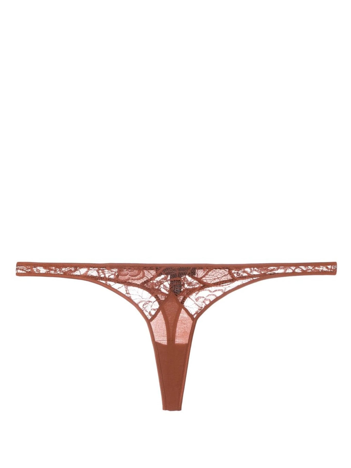 Coquette lace thong